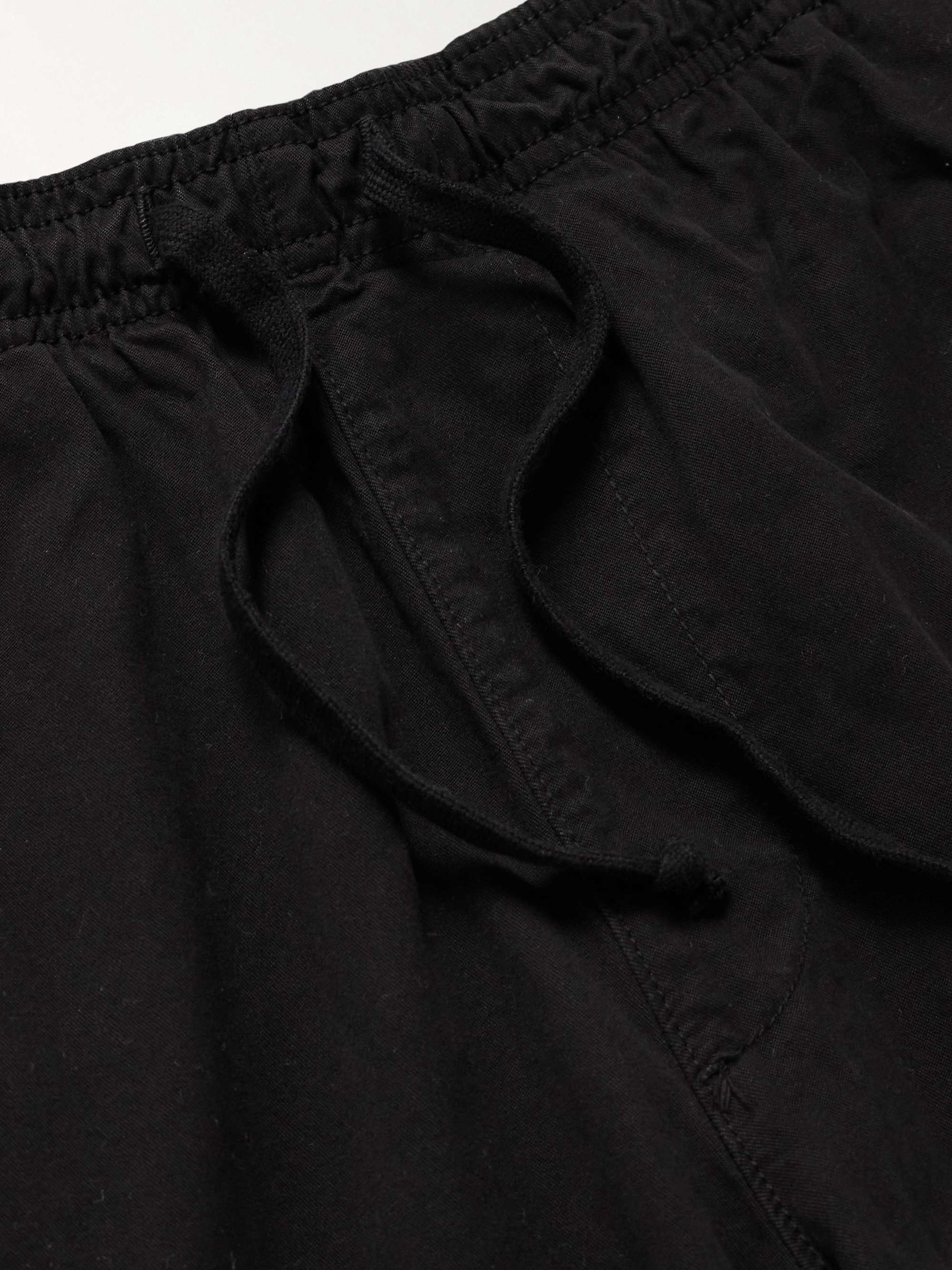 SAVE KHAKI UNITED Easy Straight-Leg Cotton-Twill Drawstring Shorts
