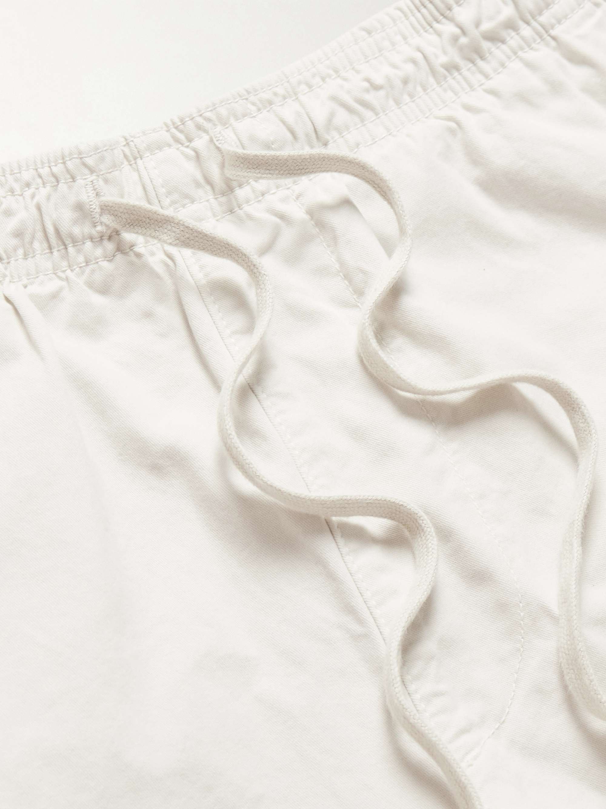 SAVE KHAKI UNITED Easy Straight-Leg Cotton-Twill Drawstring Shorts