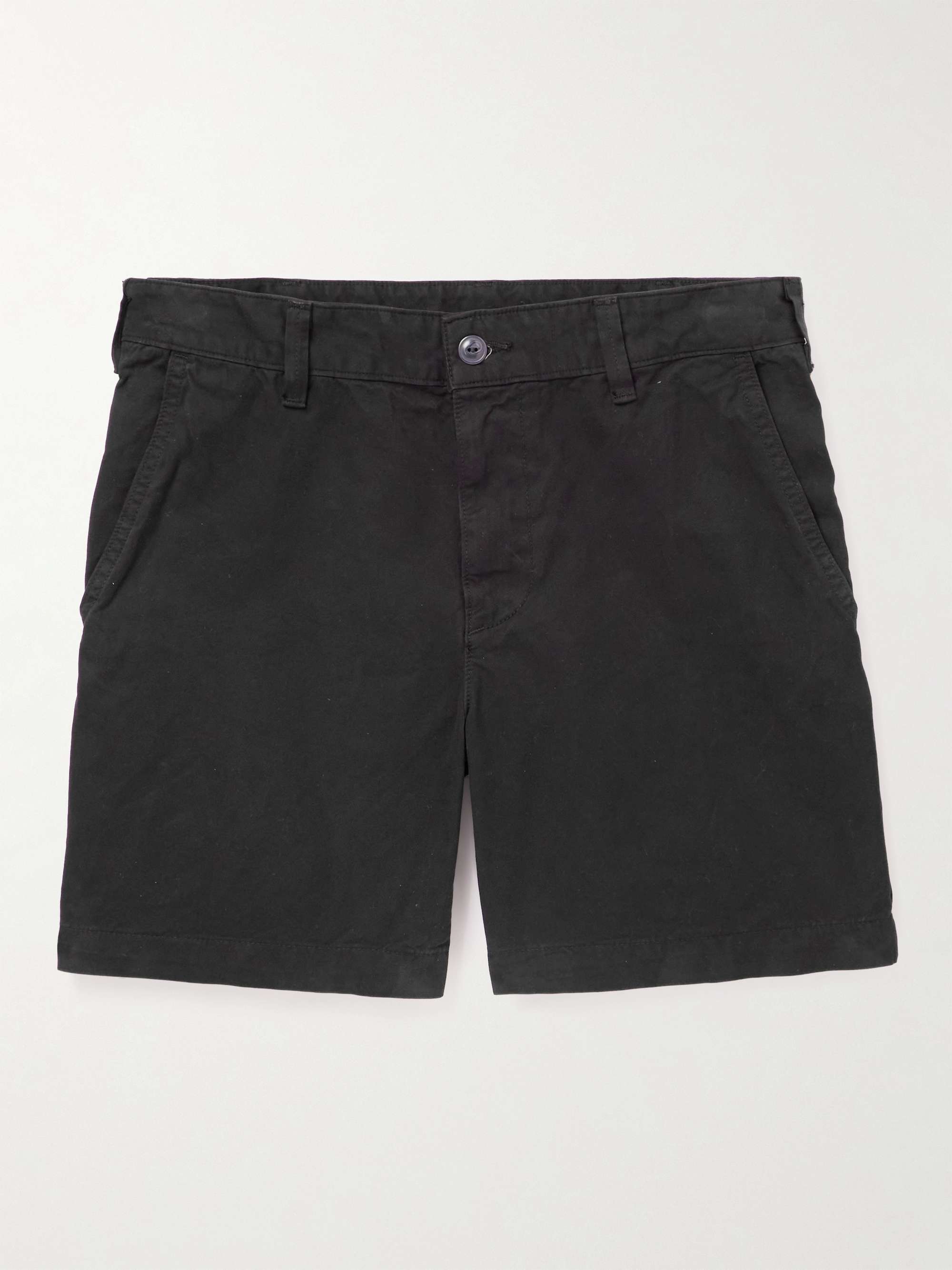 SAVE KHAKI UNITED Slim-Fit Straight-Leg Cotton-Twill Shorts | MR PORTER