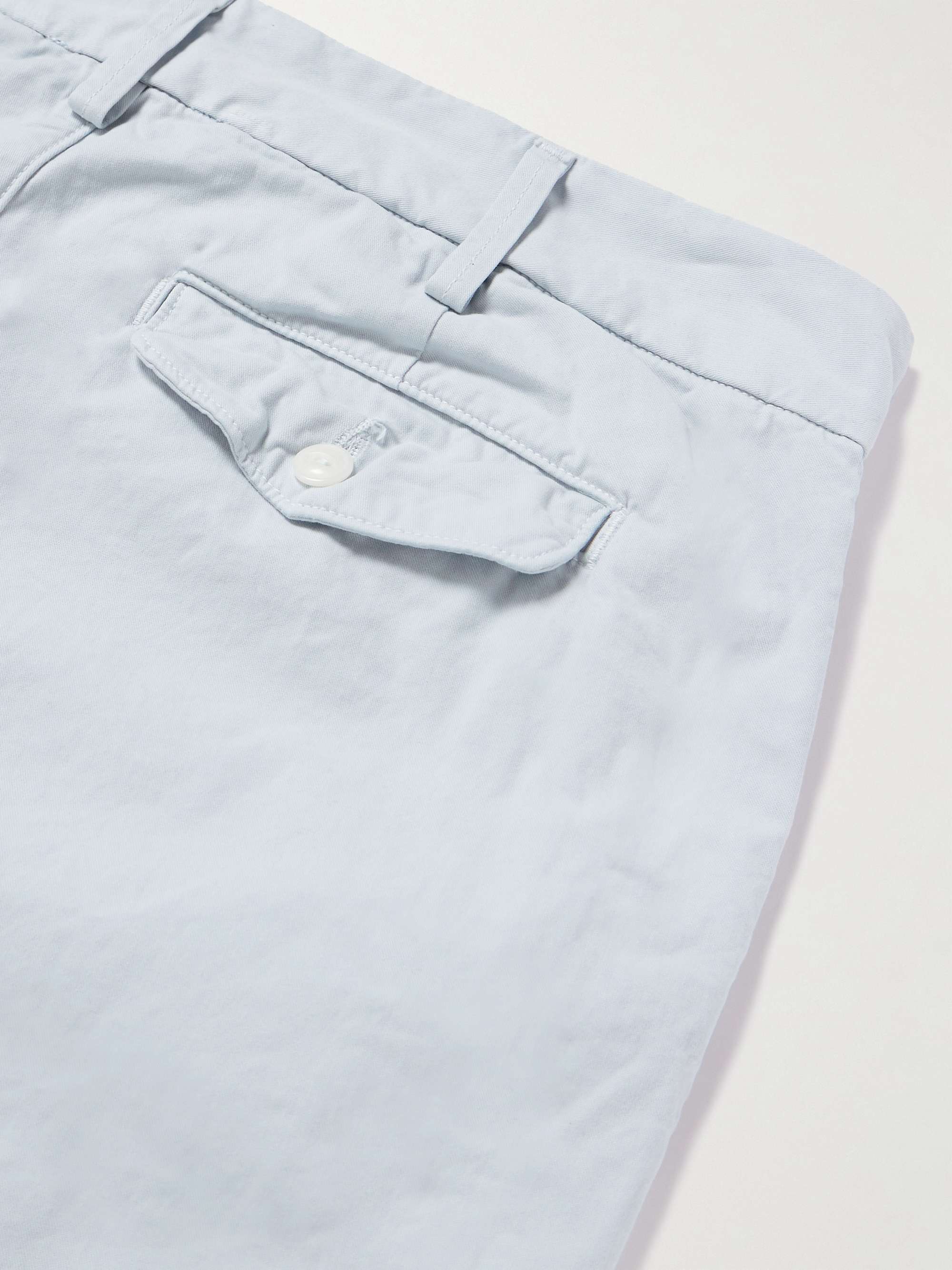 SAVE KHAKI UNITED Straight-Leg Garment-Dyed Cotton-Twill Chinos