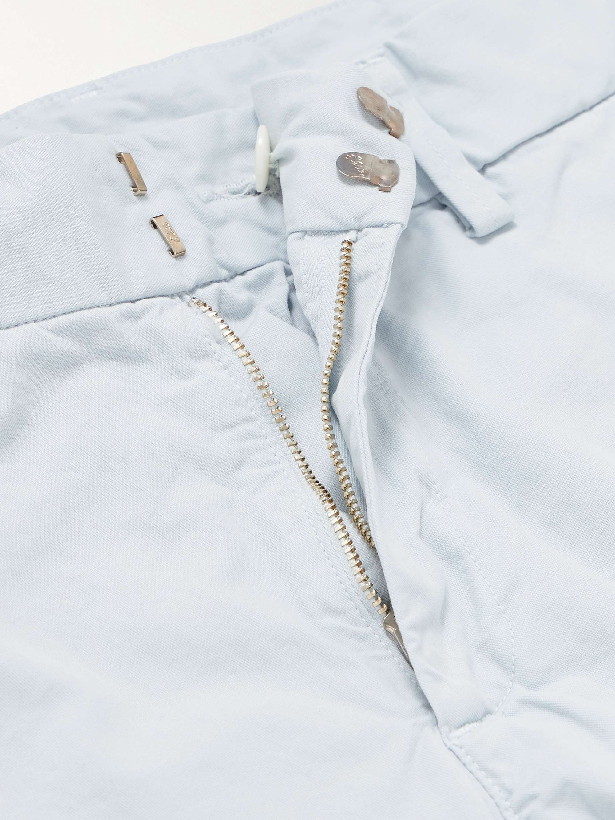 SAVE KHAKI UNITED Straight-Leg Garment-Dyed Cotton-Twill Chinos