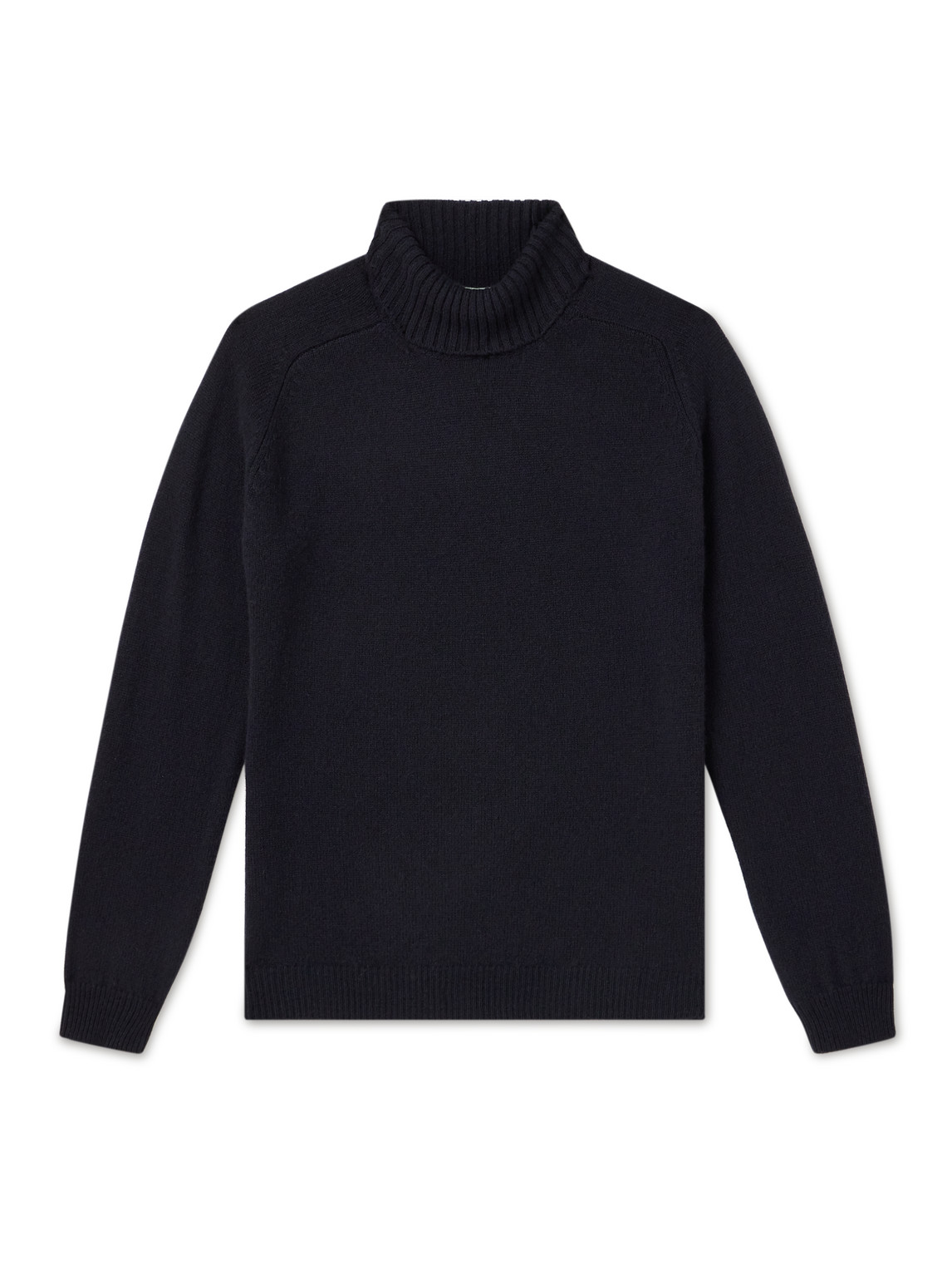 Boglioli Cashmere Rollneck Sweater In Blue