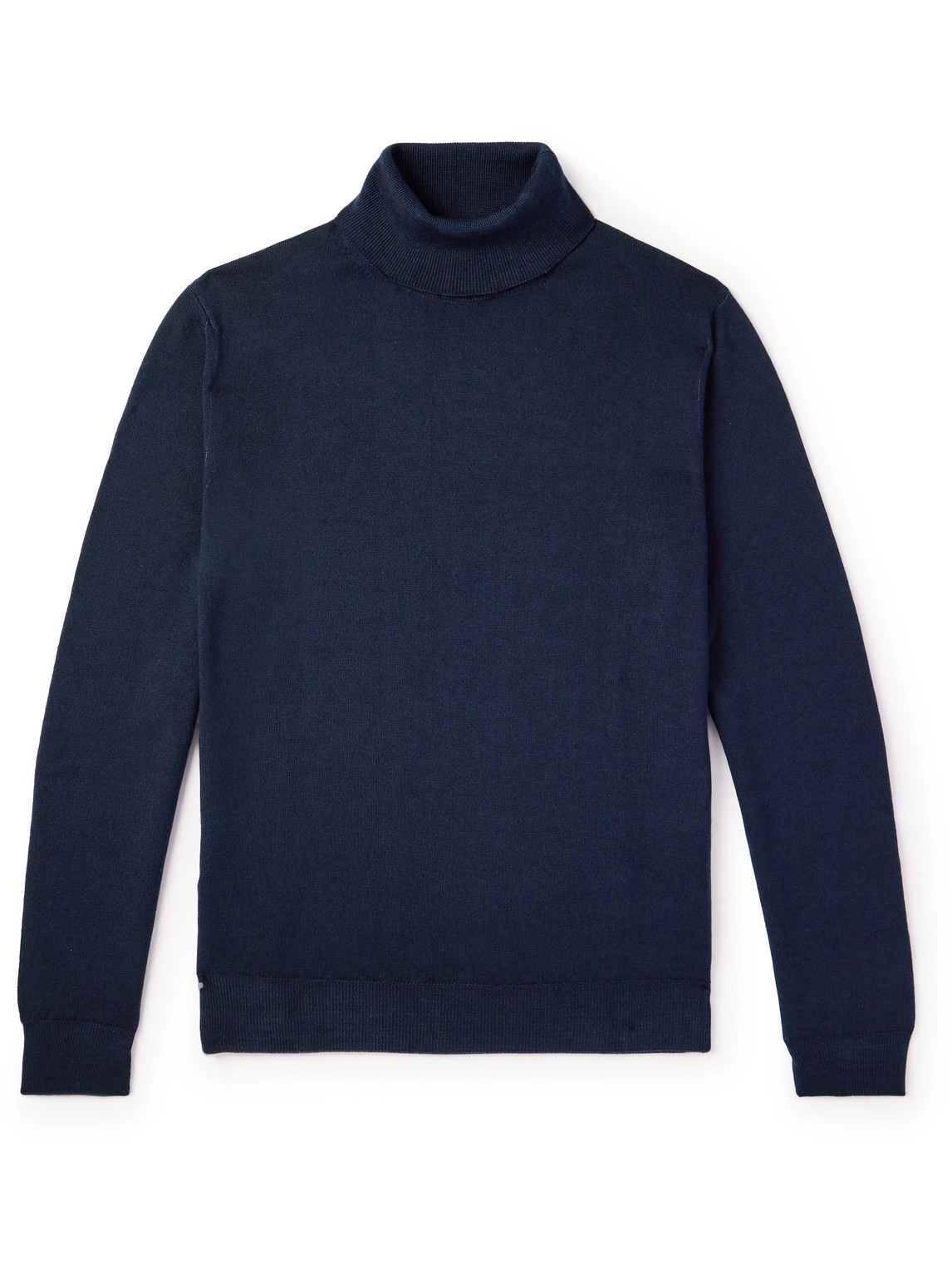 Slim-Fit Wool Rollneck Sweater