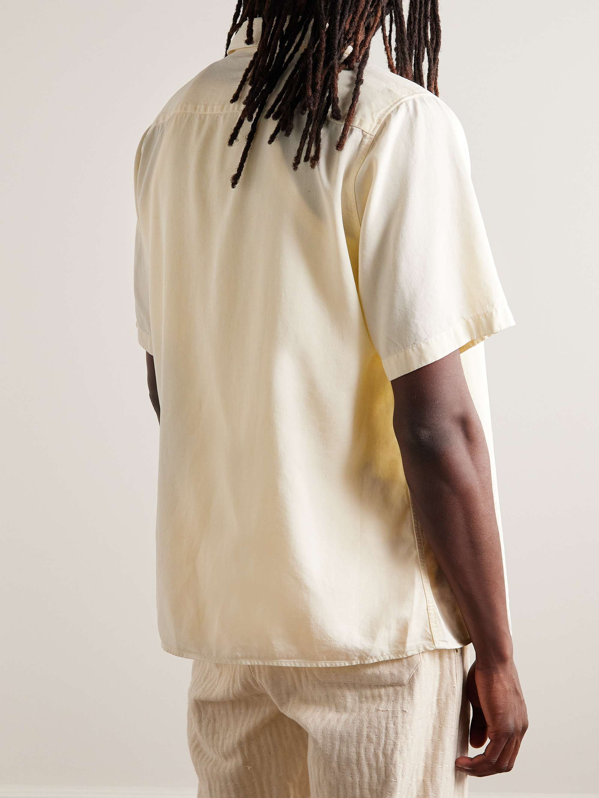 NN07 Julio 5029 Convertible-Collar Twill Shirt
