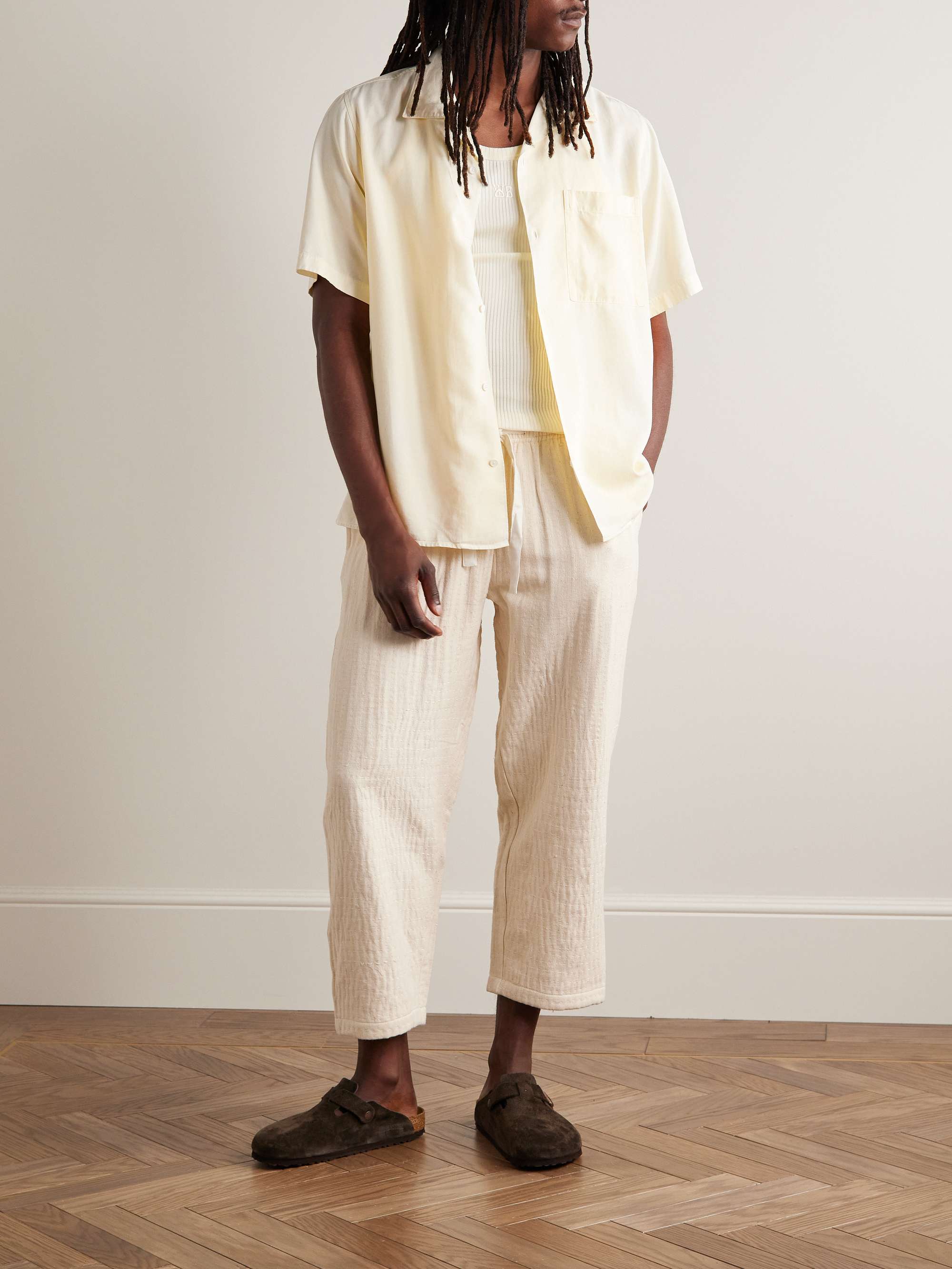 NN07 Julio 5029 Convertible-Collar Twill Shirt