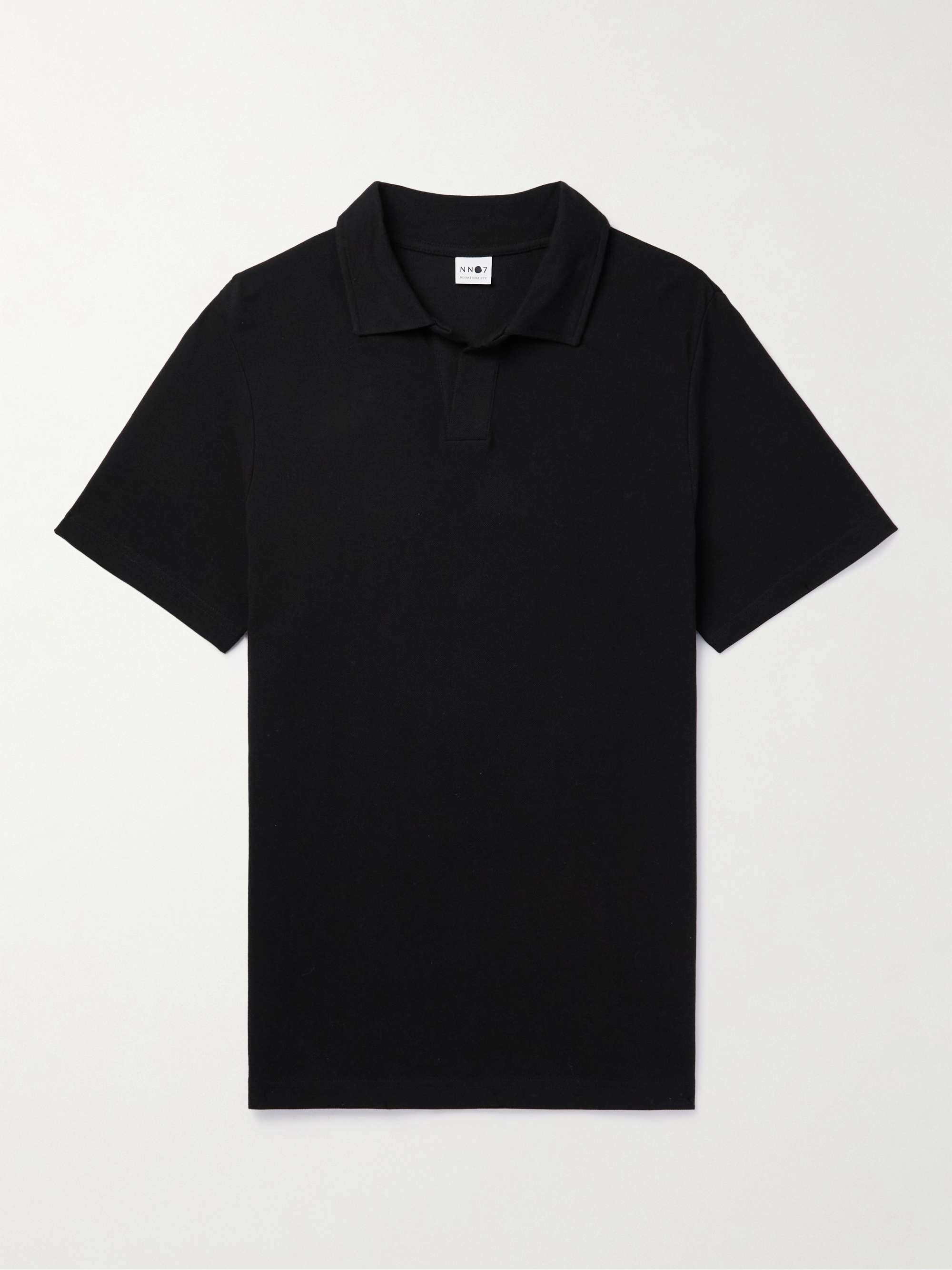 NN07 Ross Cotton and Modal-Blend Polo Shirt