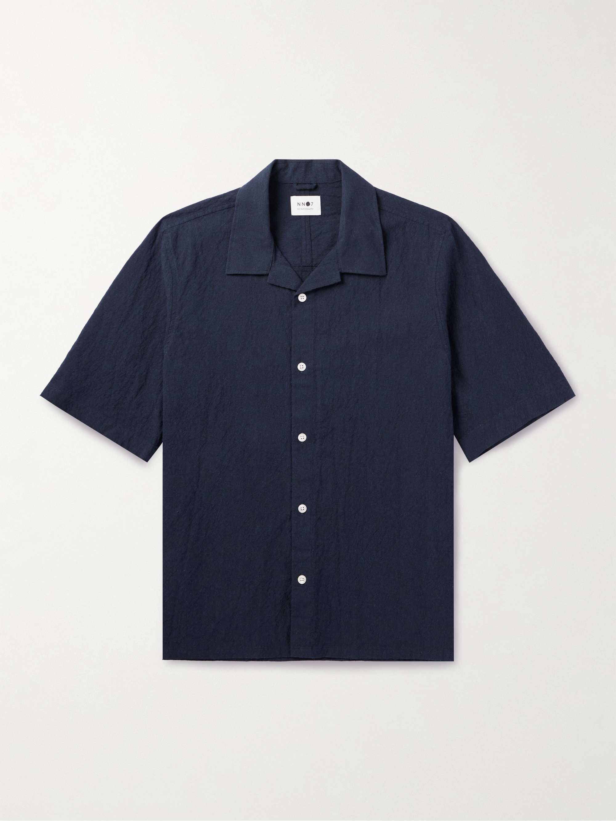 NN07 Ole 5246 Camp-Collar Cotton-Blend Shirt for Men | MR PORTER