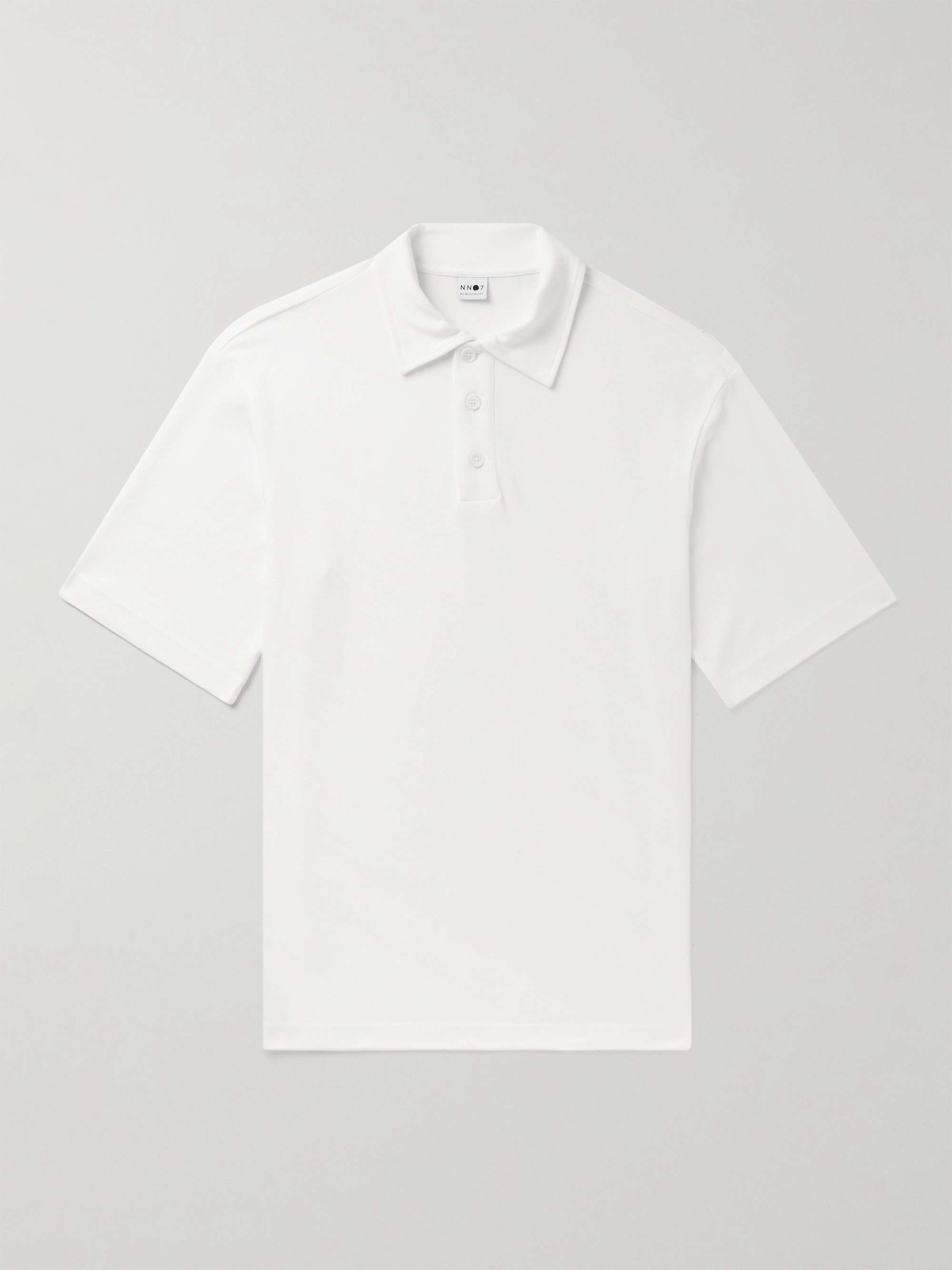 NN07 Joey 3463 Cotton and Modal-Blend Pique Polo Shirt