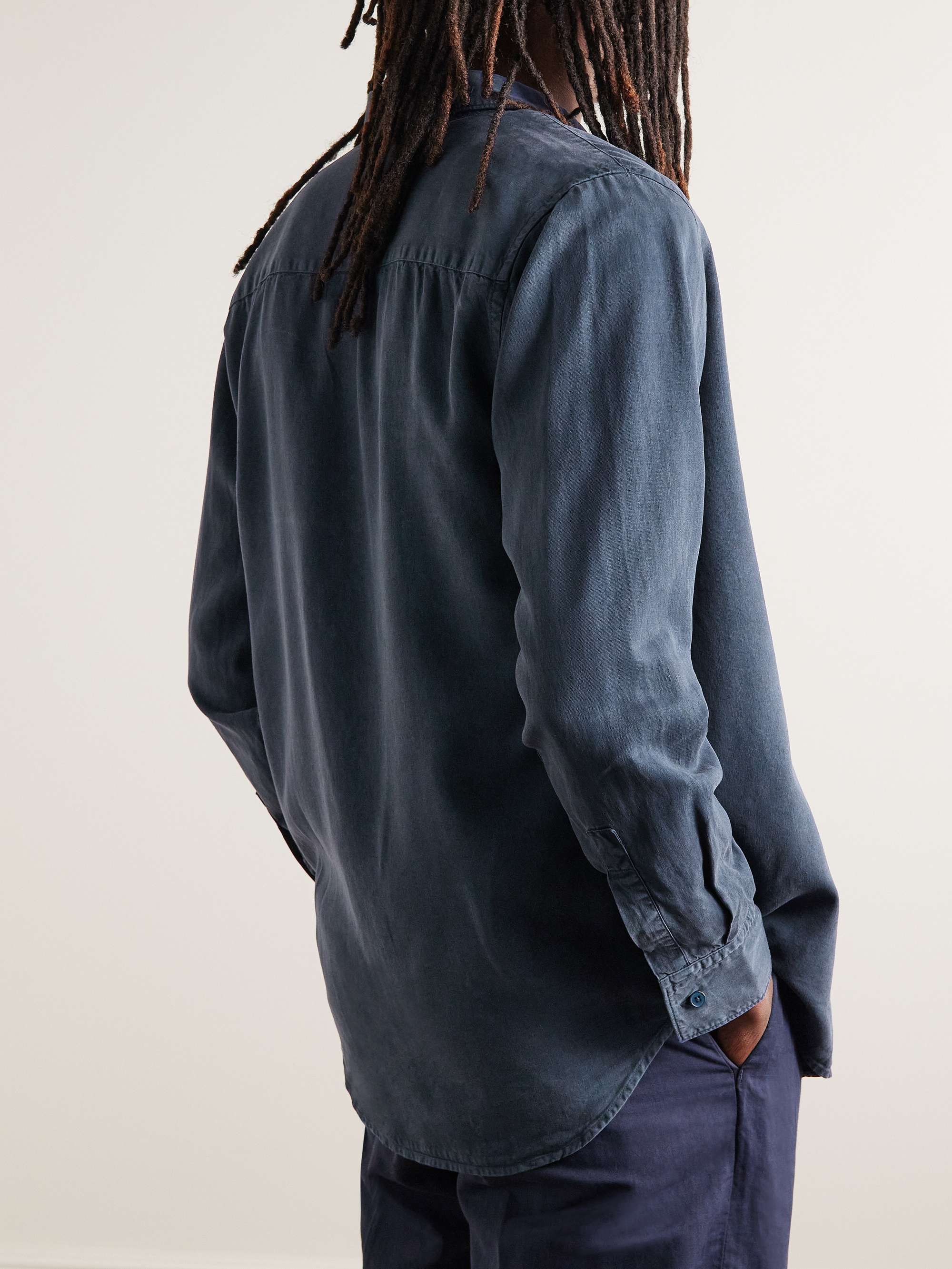 NN07 Cohen 5029 Garment-Dyed Twill Shirt