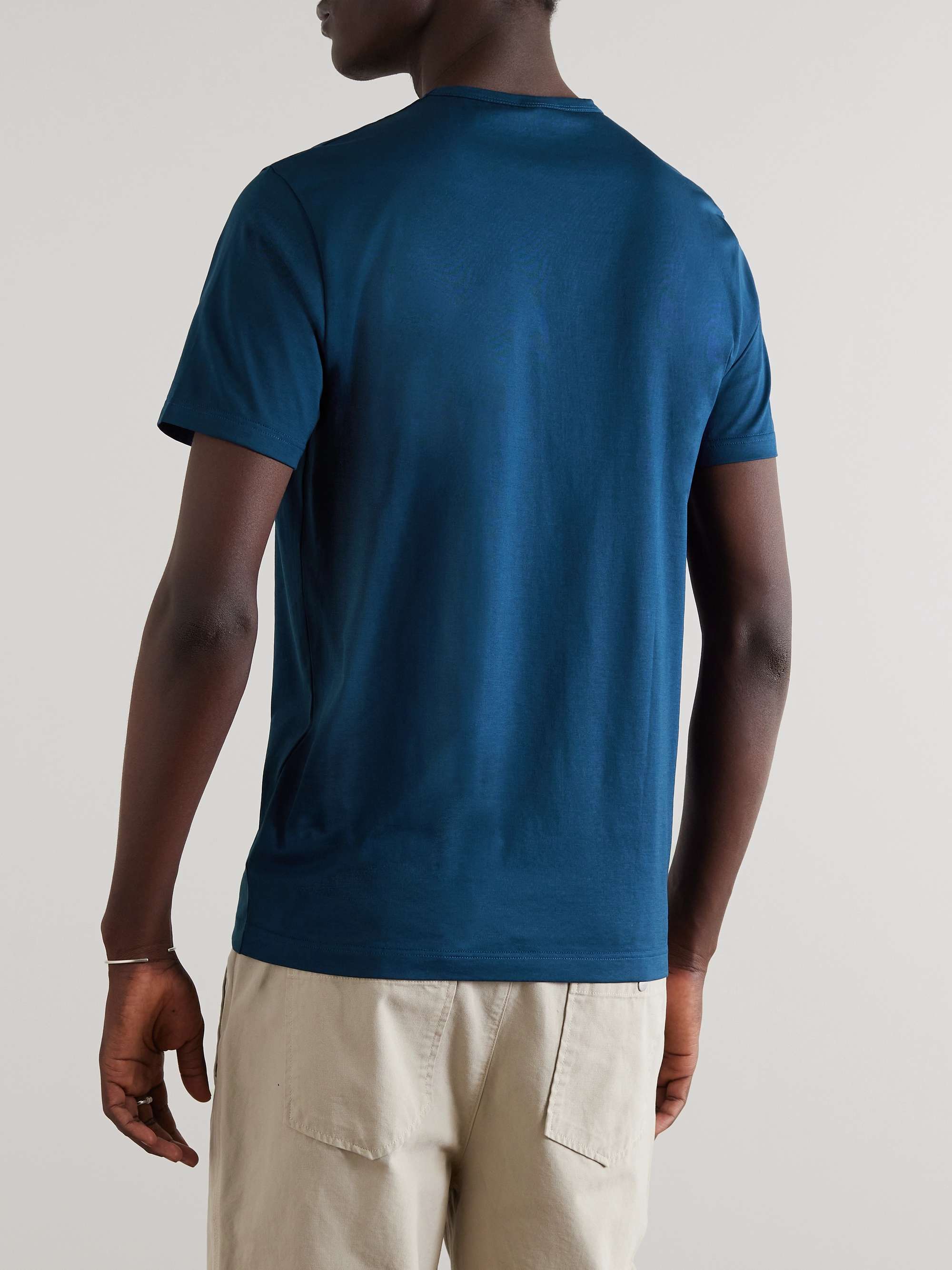 SUNSPEL Supima Cotton-Jersey T-Shirt