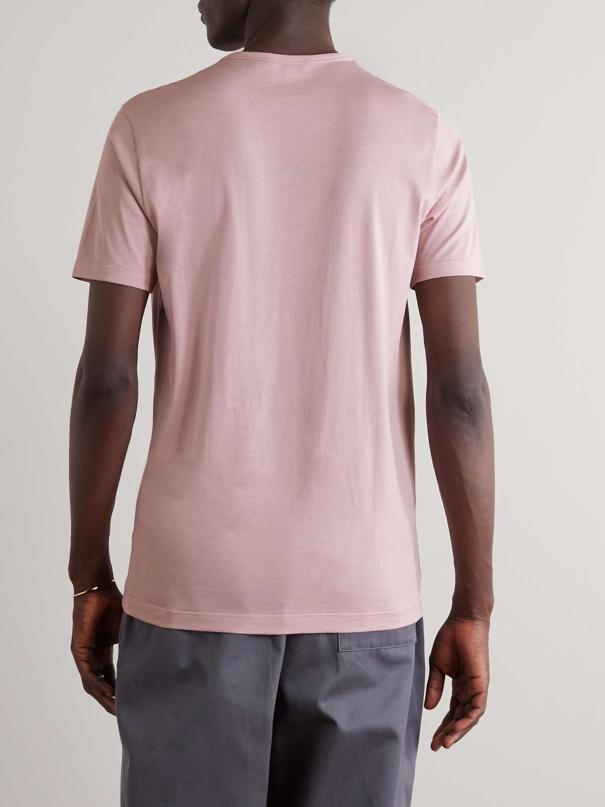 SUNSPEL Supima Cotton-Jersey T-Shirt