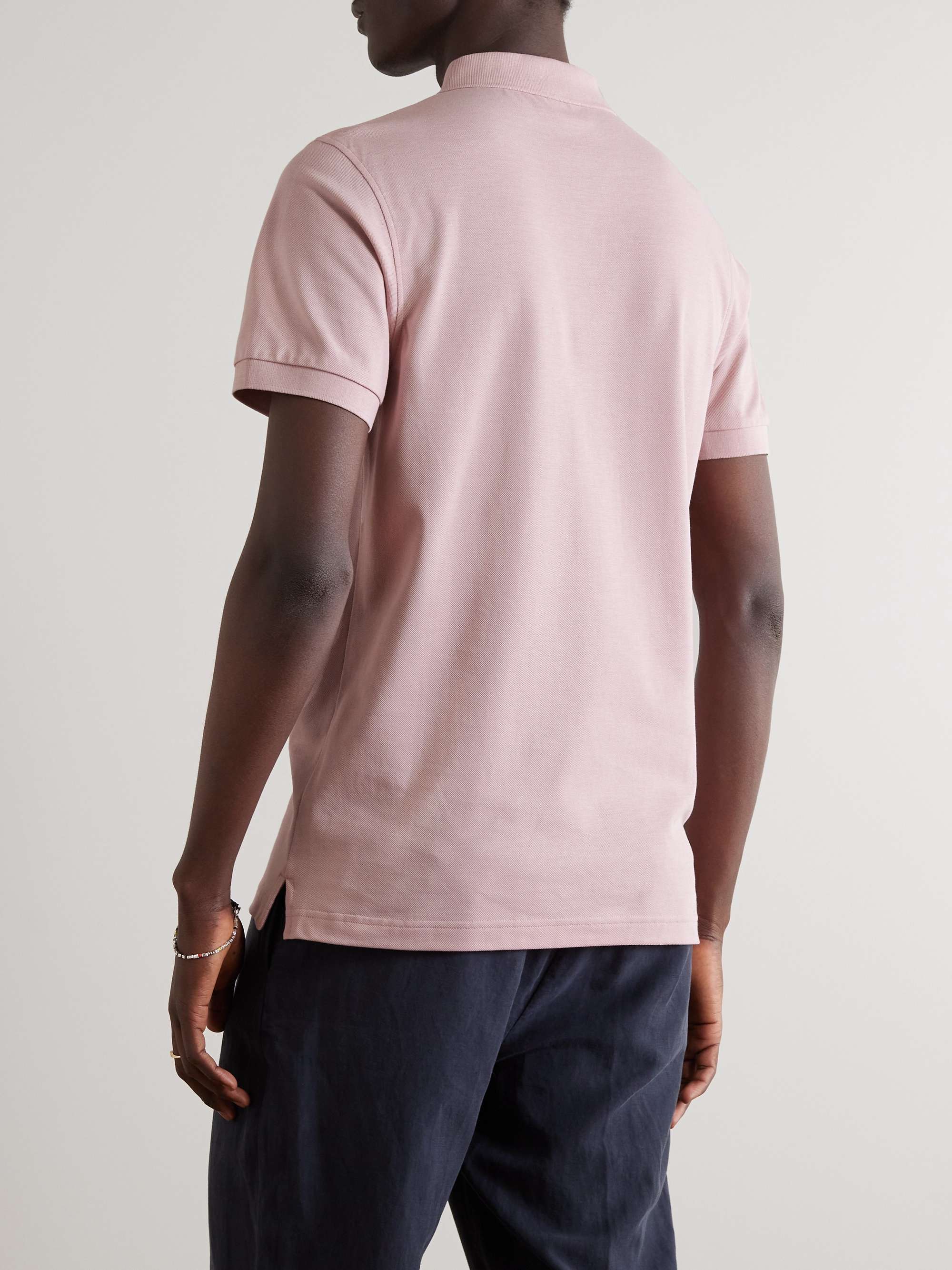 SUNSPEL Cotton-Piqué Polo Shirt