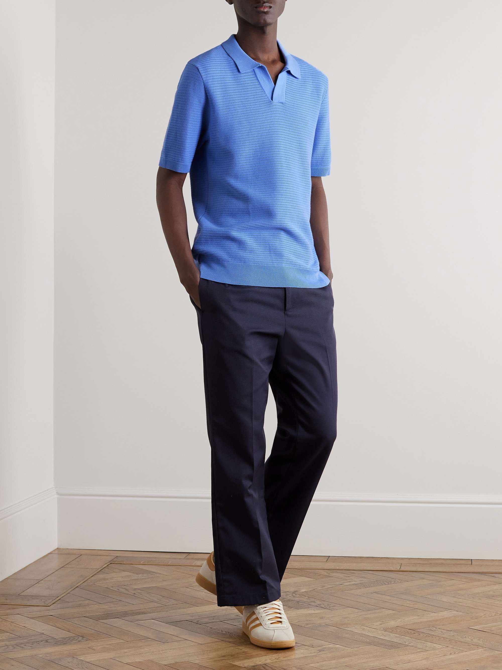 SUNSPEL Cotton Polo Shirt