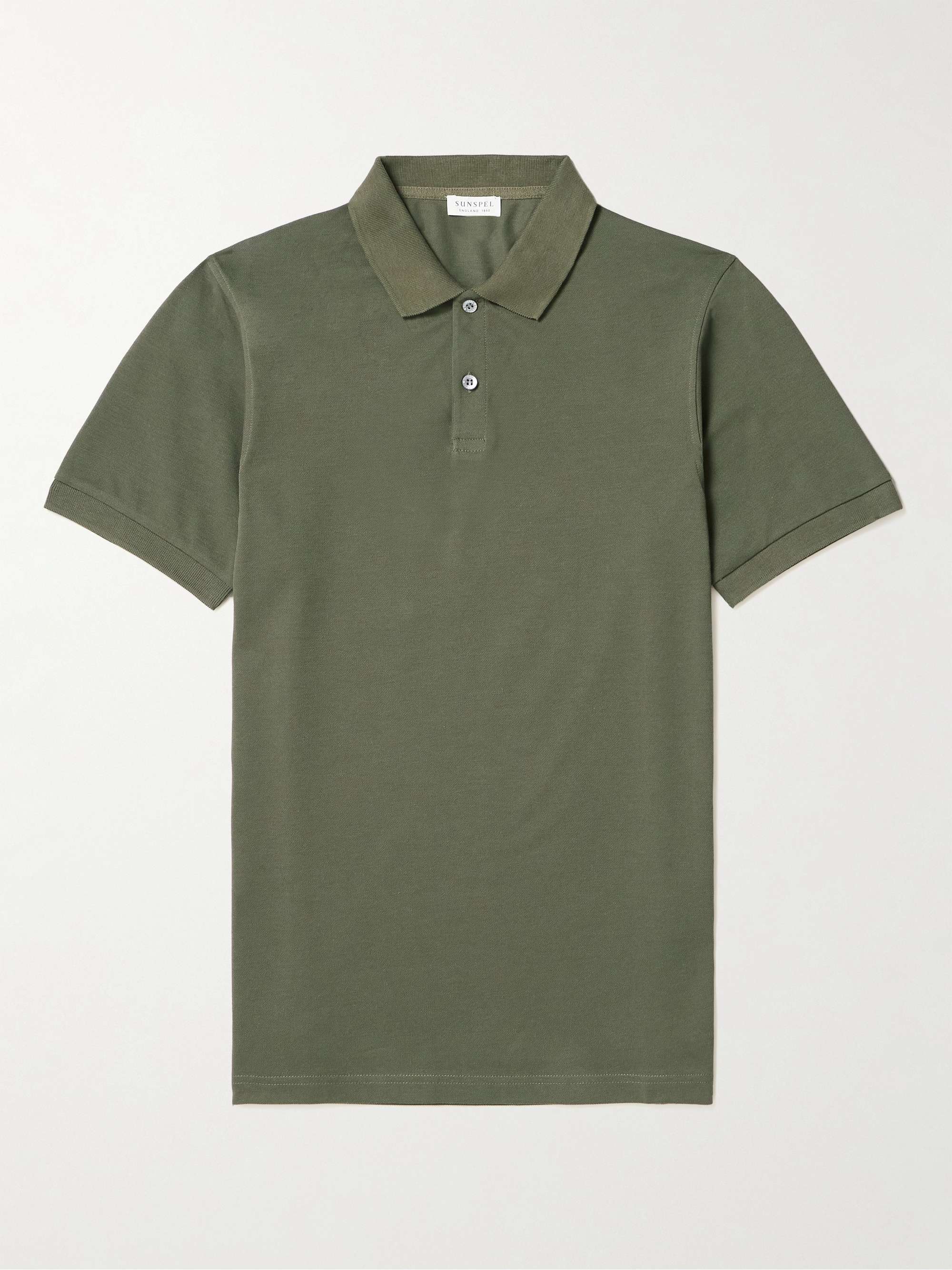 SUNSPEL Cotton-Piqué Polo Shirt for Men | MR PORTER