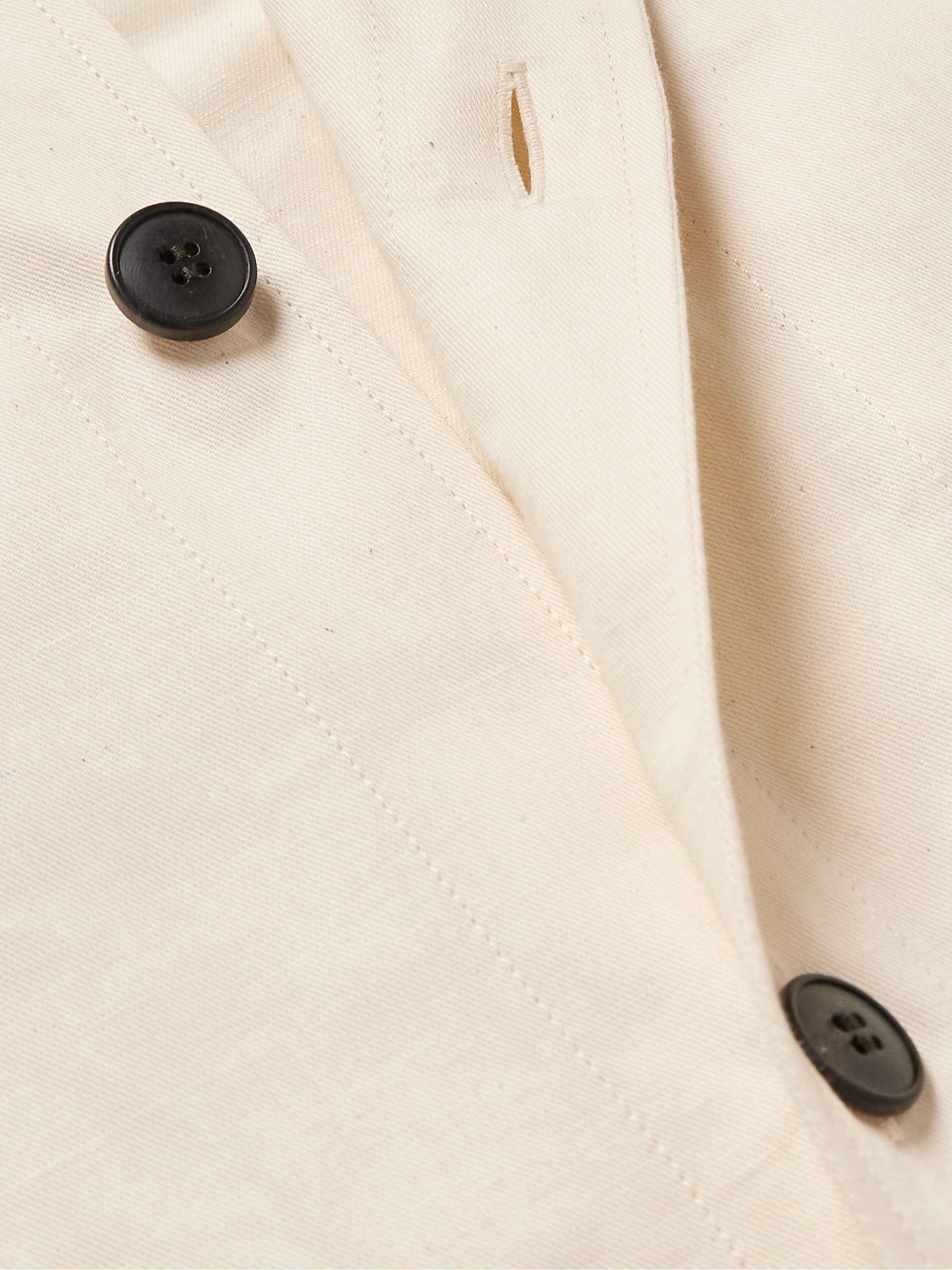 SUNSPEL Cotton and Linen-Blend Jacket