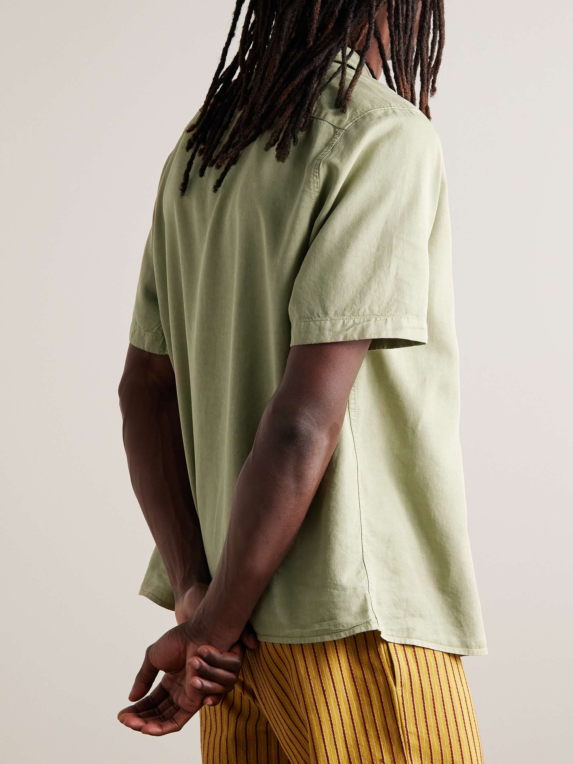 NN07 Julio 5029 Convertible-Collar Twill Shirt