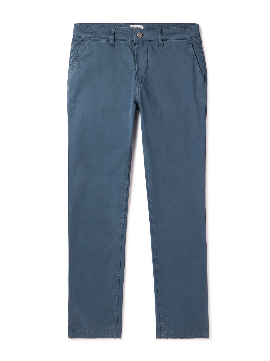 Nn07 Marco 1400 Slim Fit Chinos In Blue