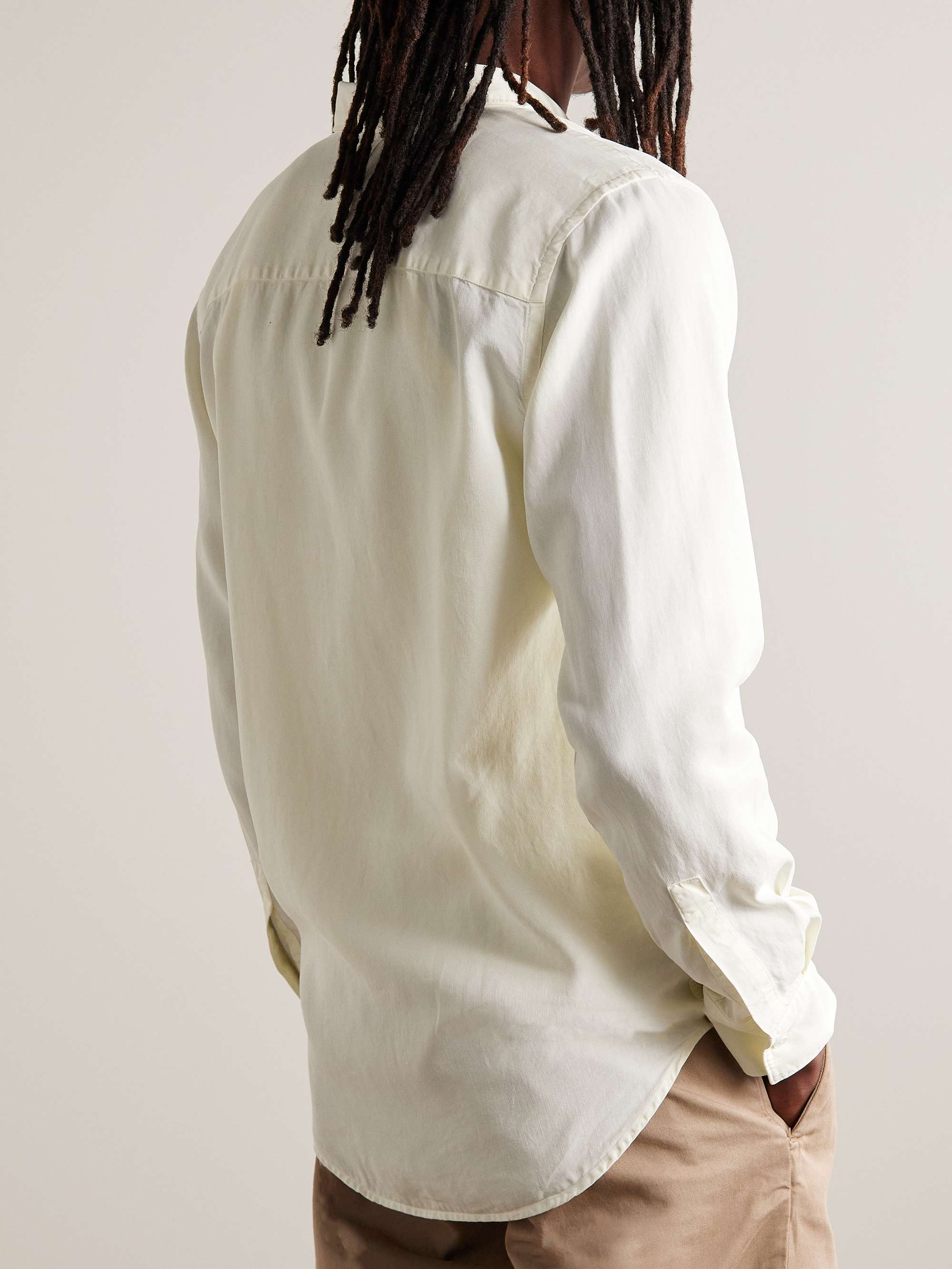 NN07 Cohen 5029 Garment-Dyed Twill Shirt