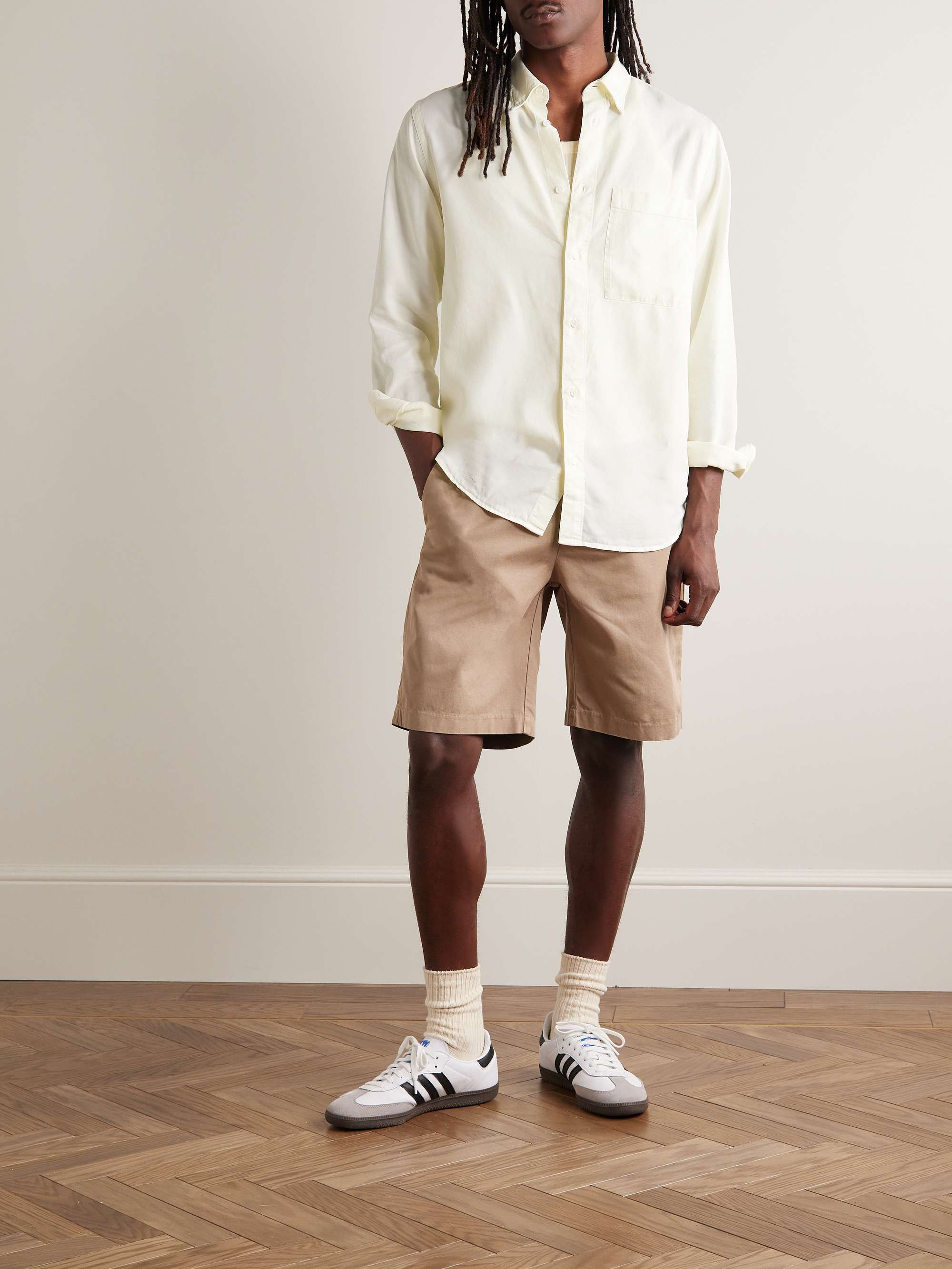 NN07 Cohen 5029 Garment-Dyed Twill Shirt