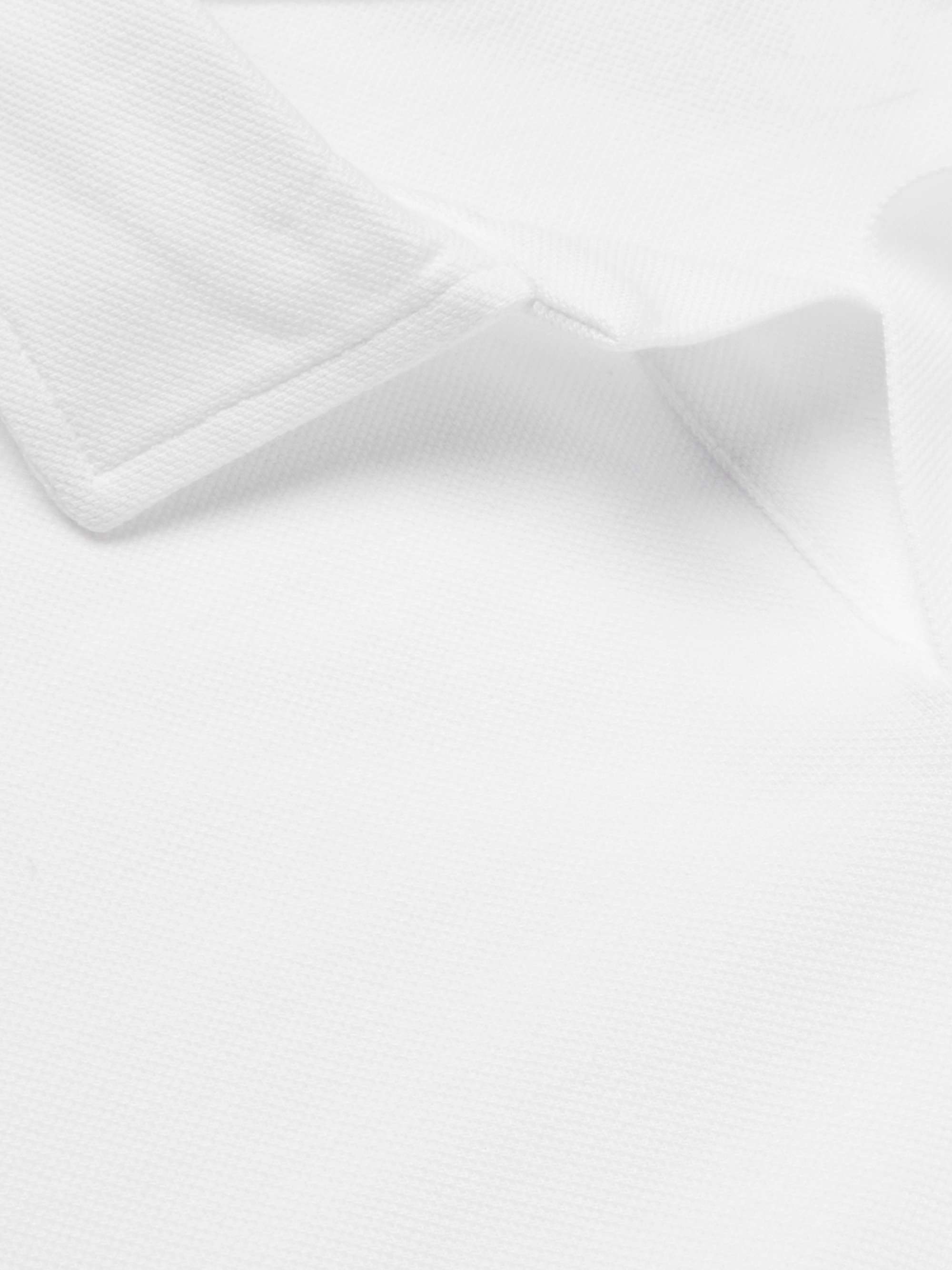 NN07 Ross Cotton and Modal-Blend Polo Shirt