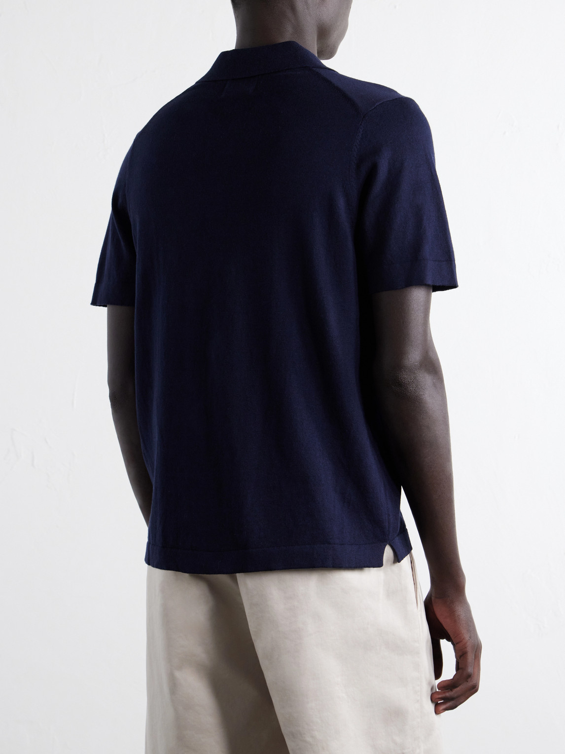 Ryan 6311 Cotton And Linen-Blend Polo Shirt