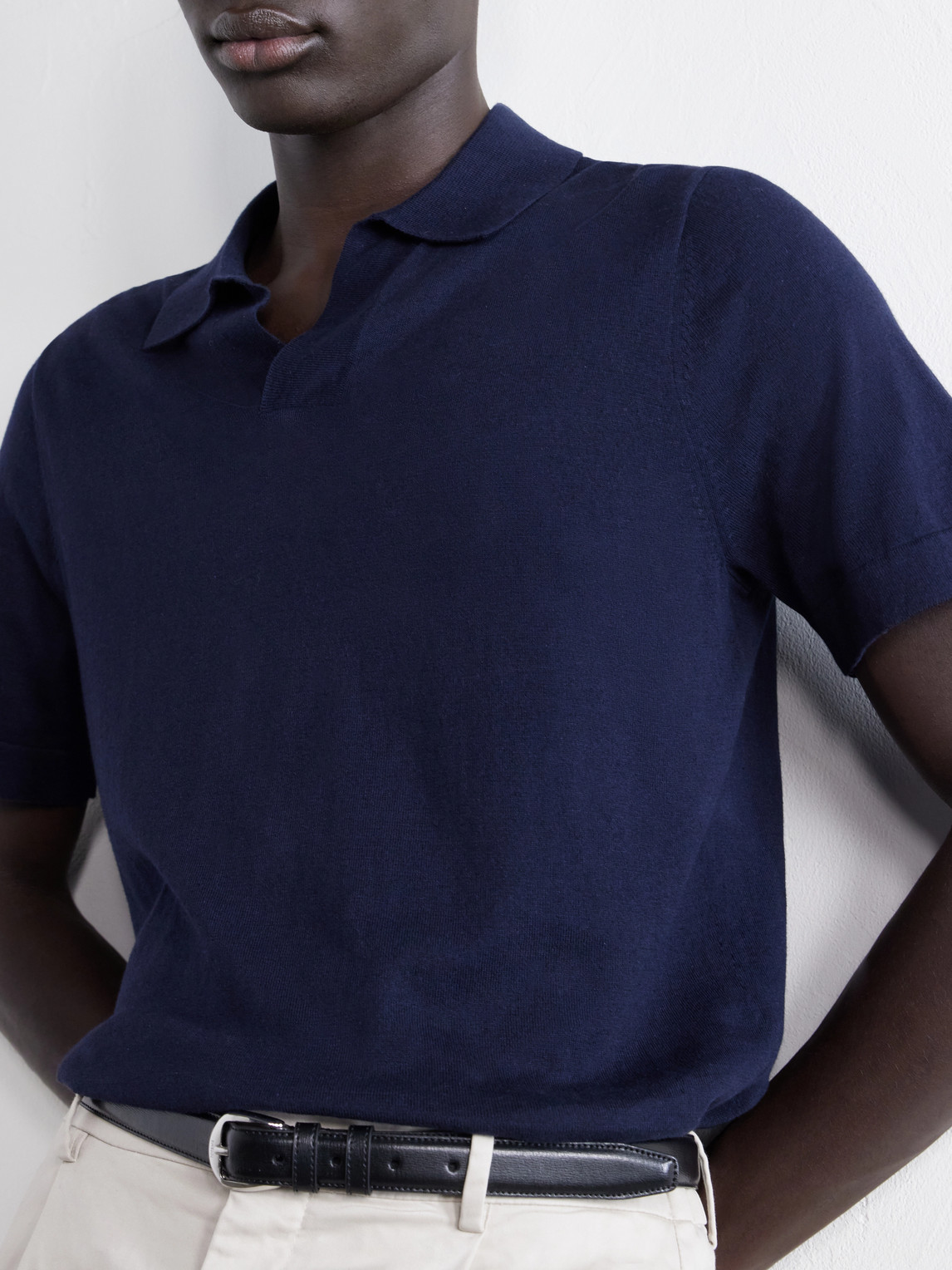 Ryan 6311 Cotton And Linen-Blend Polo Shirt
