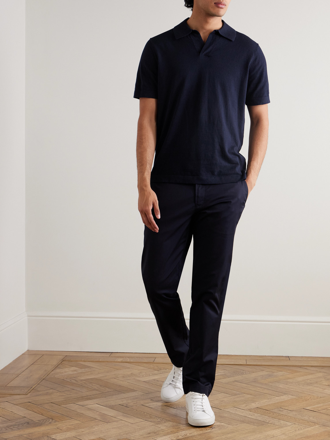 Ryan 6311 Cotton and Linen-Blend Polo Shirt — 2