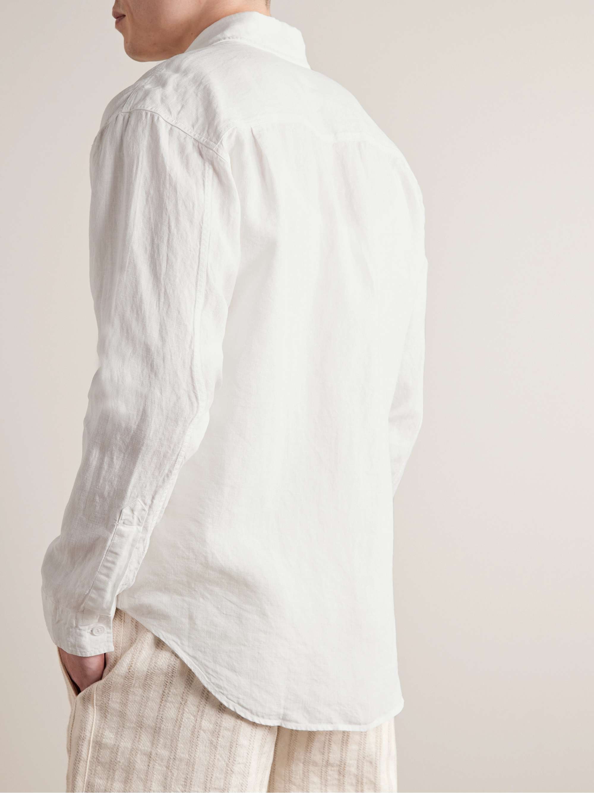 NN07 Adwin Linen Shirt