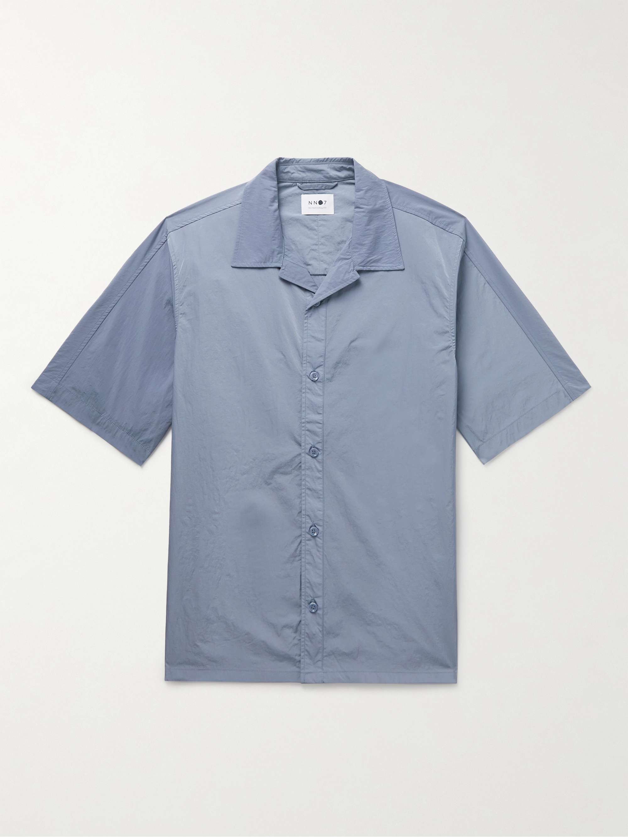 NN07 Ole 1442 Camp-Collar Recycled-Shell Shirt for Men | MR PORTER