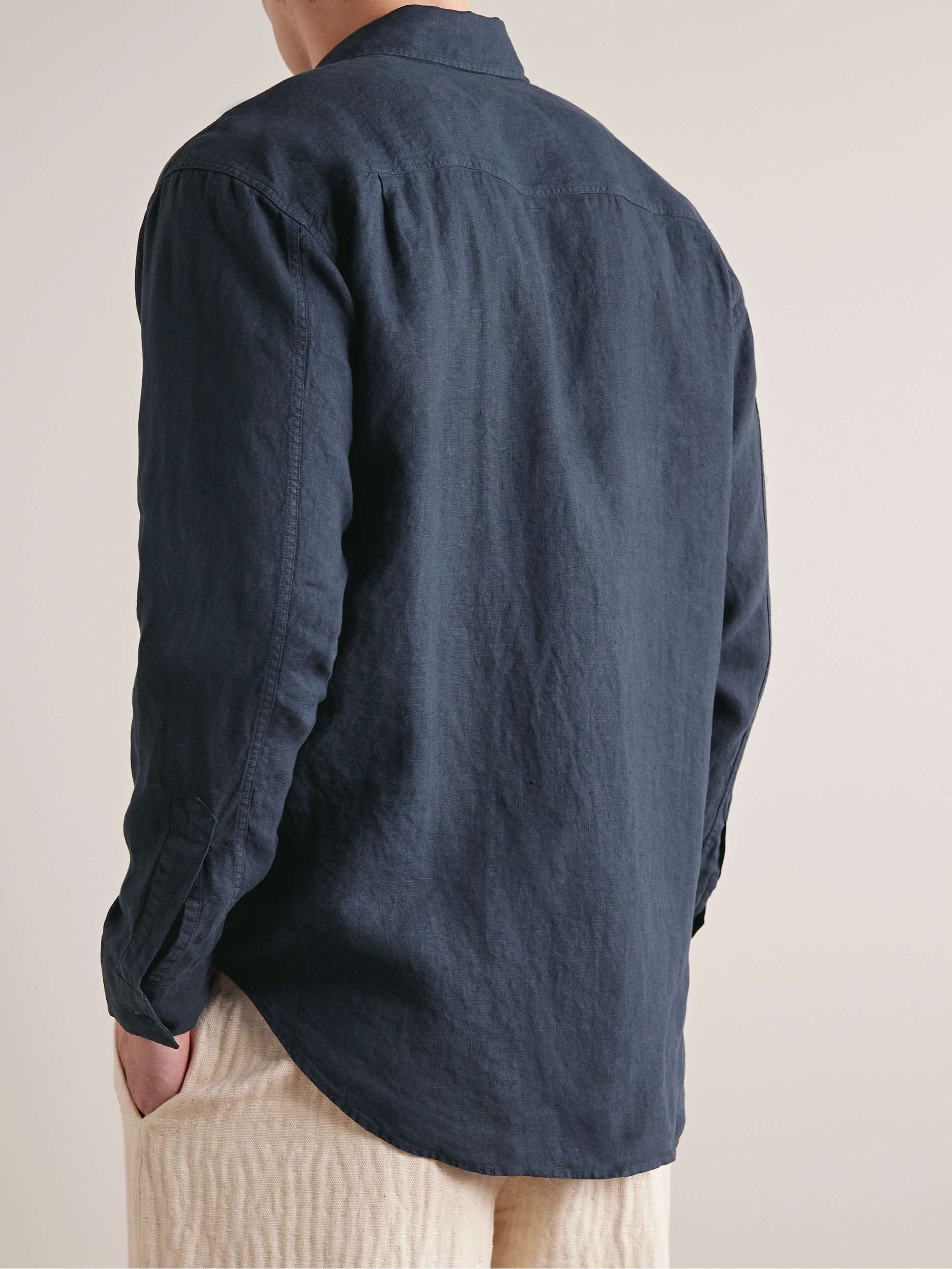 NN07 Adwin Linen Shirt