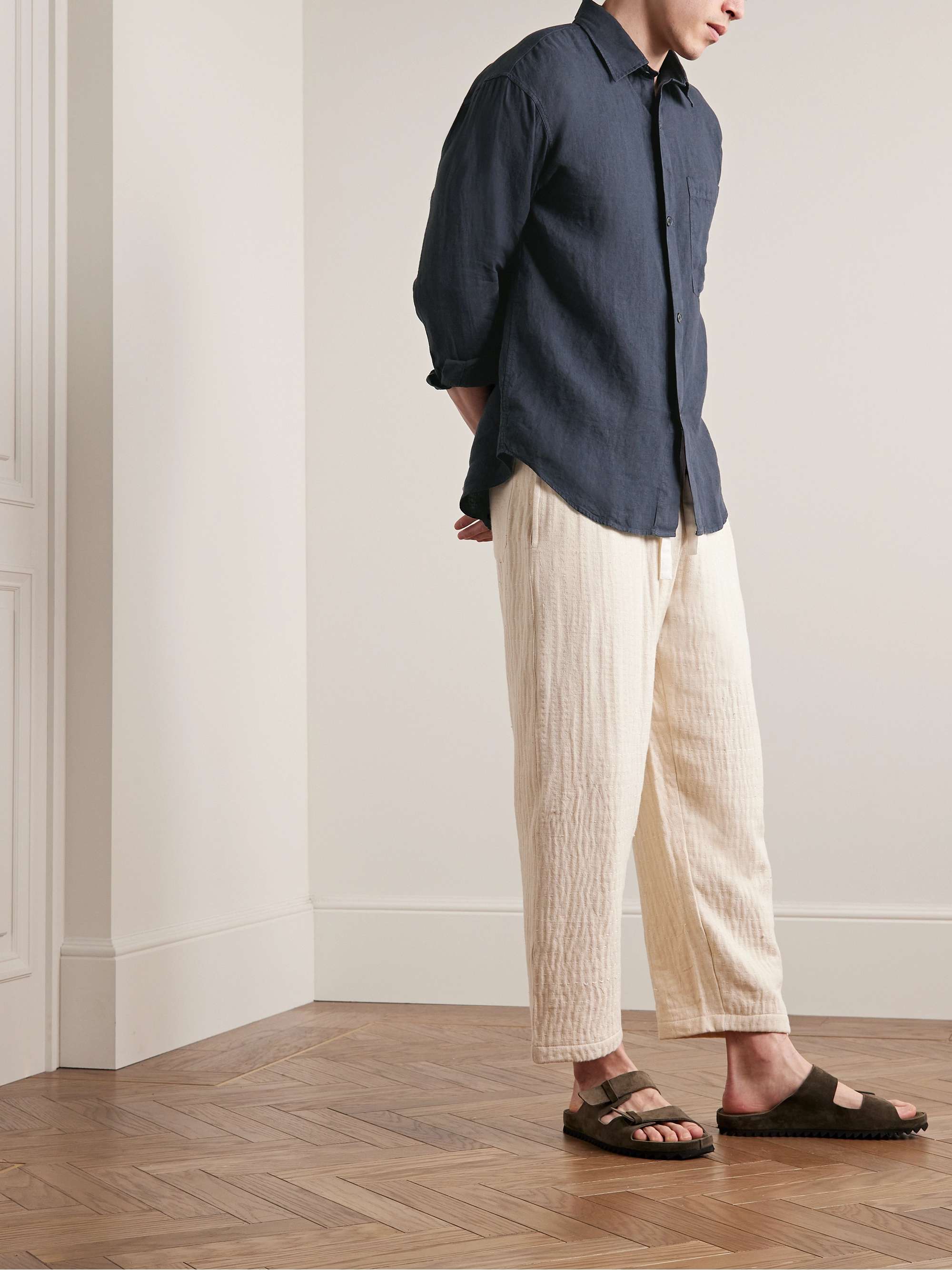 NN07 Adwin Linen Shirt