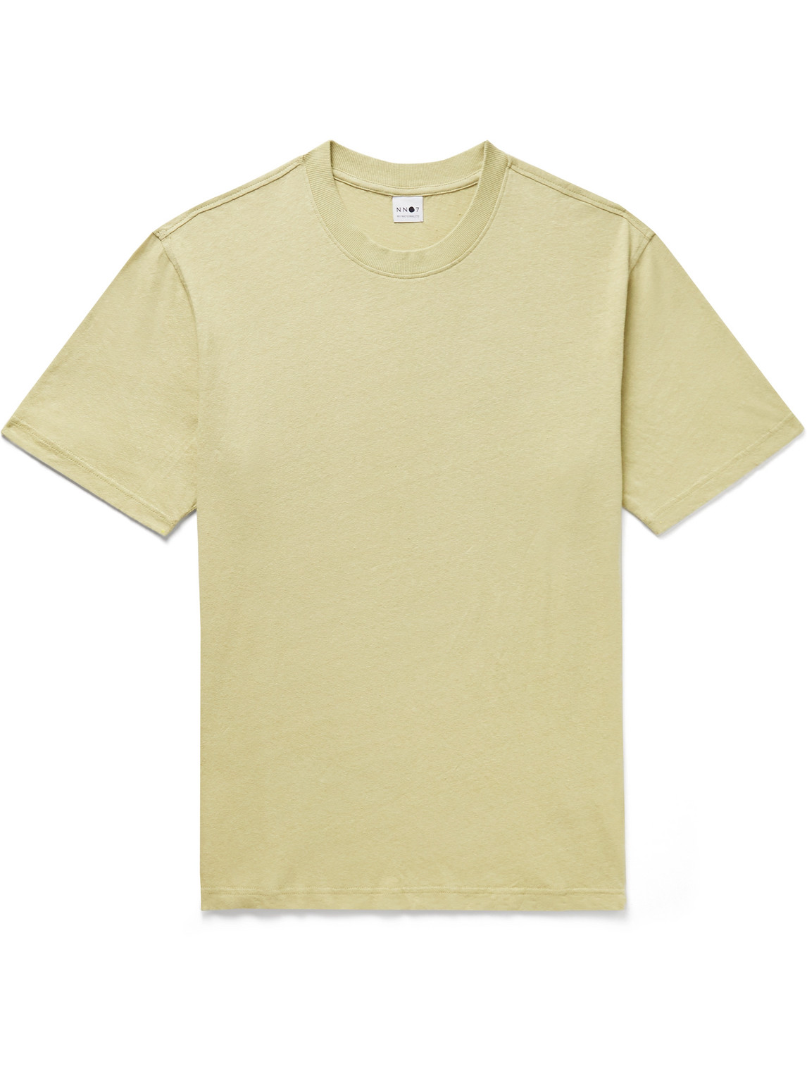 Adam 3266 Slub Linen and Cotton-Blend Jersey T-Shirt