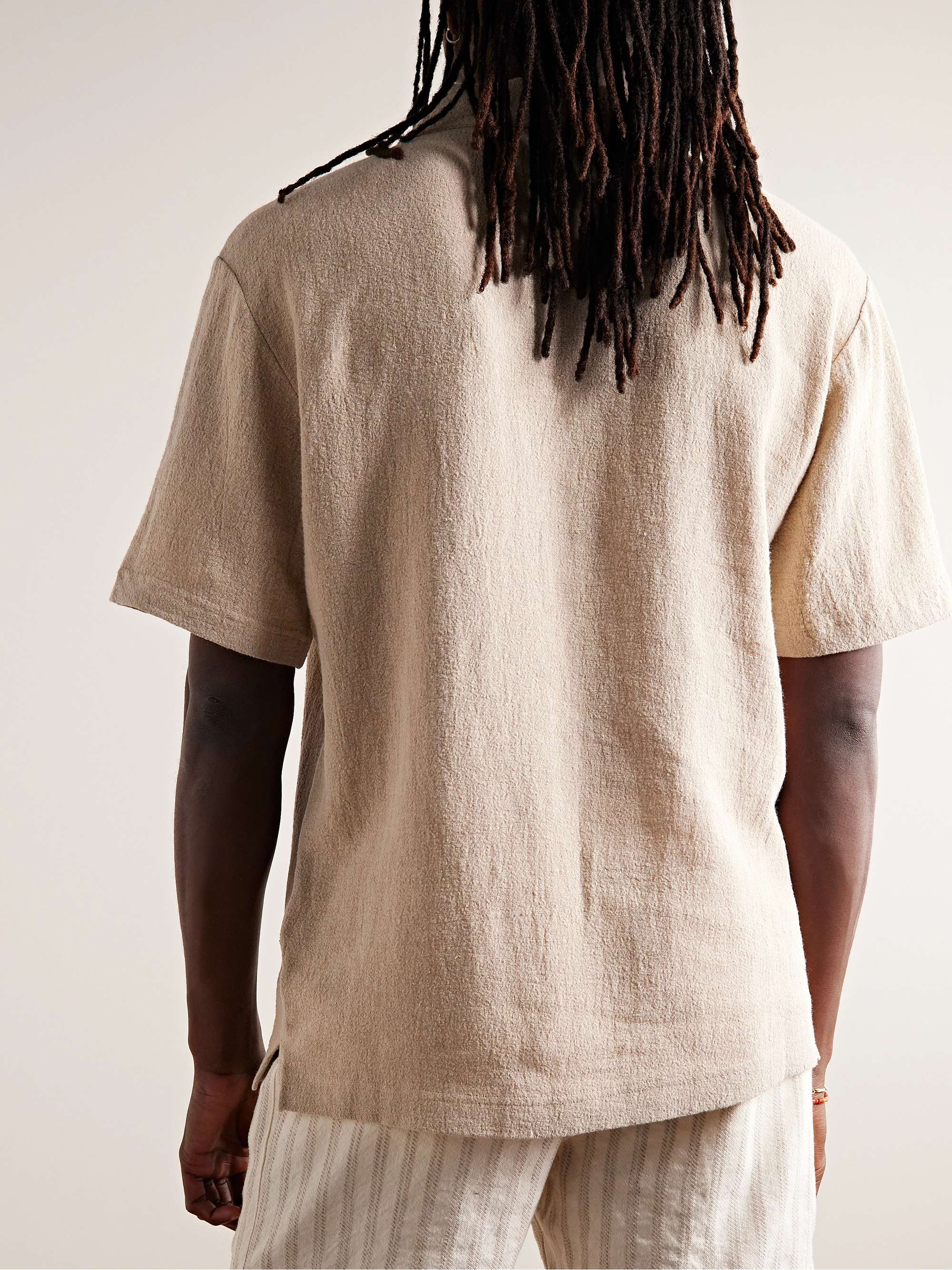NN07 Joey Linen Polo Shirt
