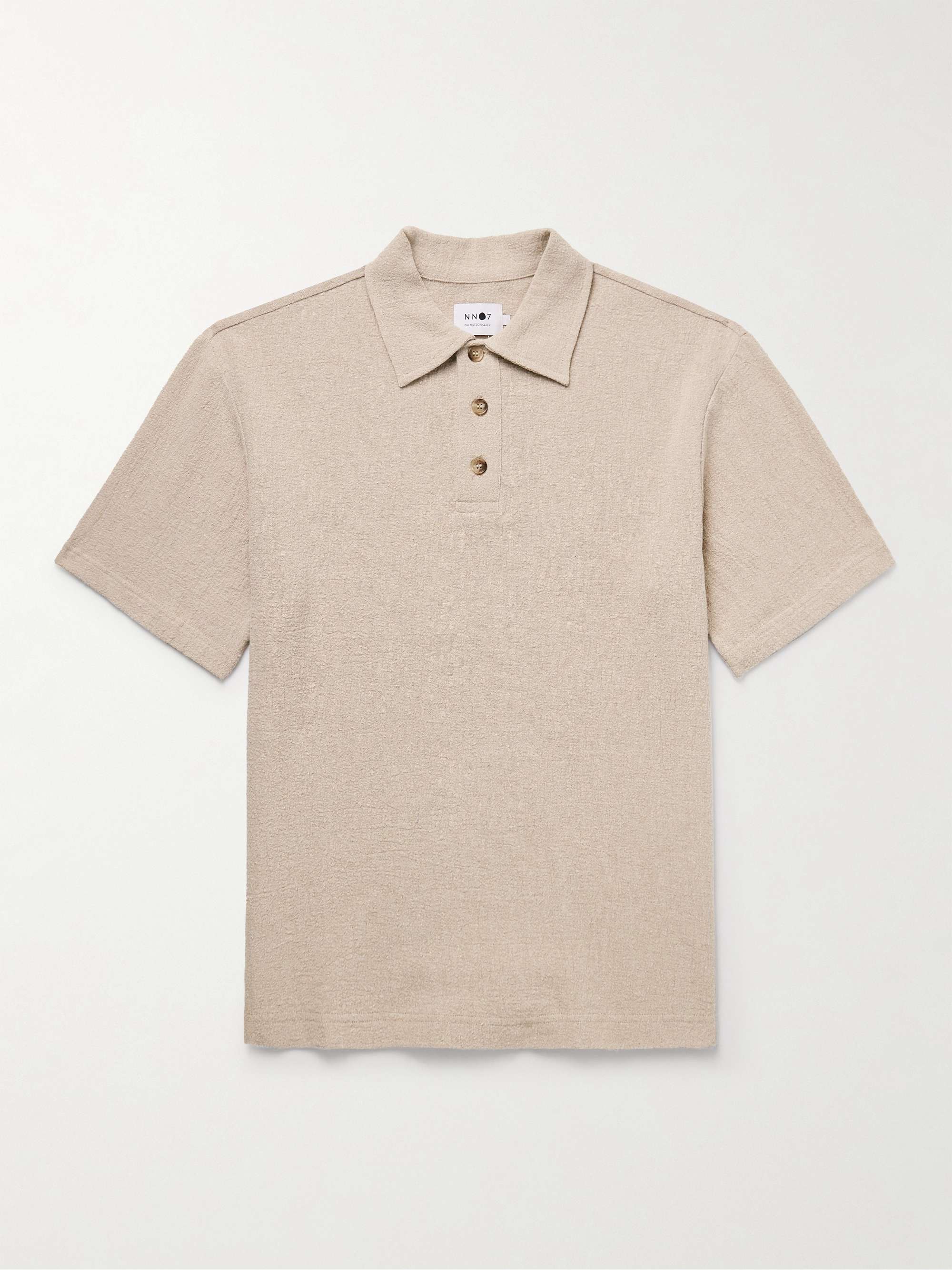 NN07 Joey Linen Polo Shirt