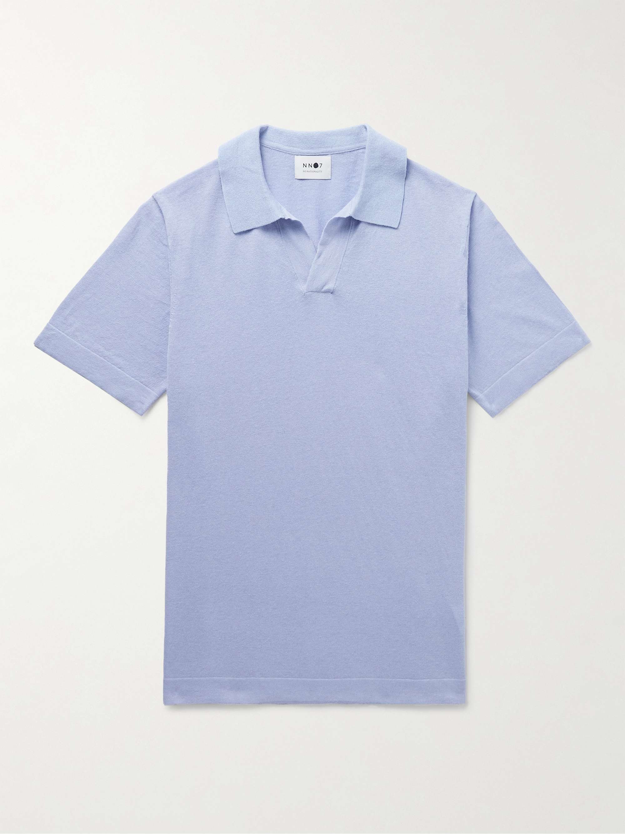 NN07 Ryan 6311 Cotton and Linen-Blend Polo Shirt for Men | MR PORTER