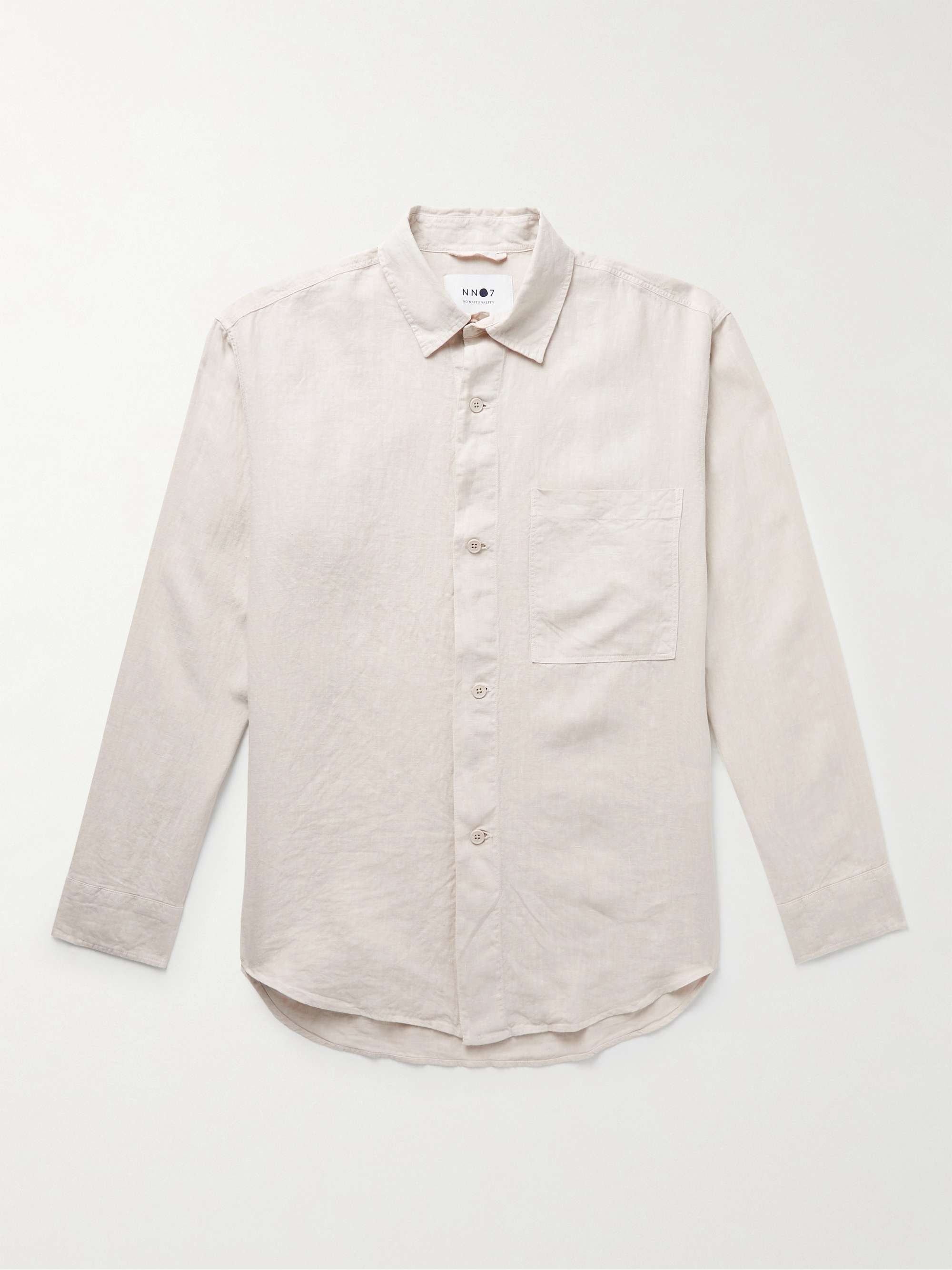 NN07 Adwin 5706 Linen Shirt for Men | MR PORTER