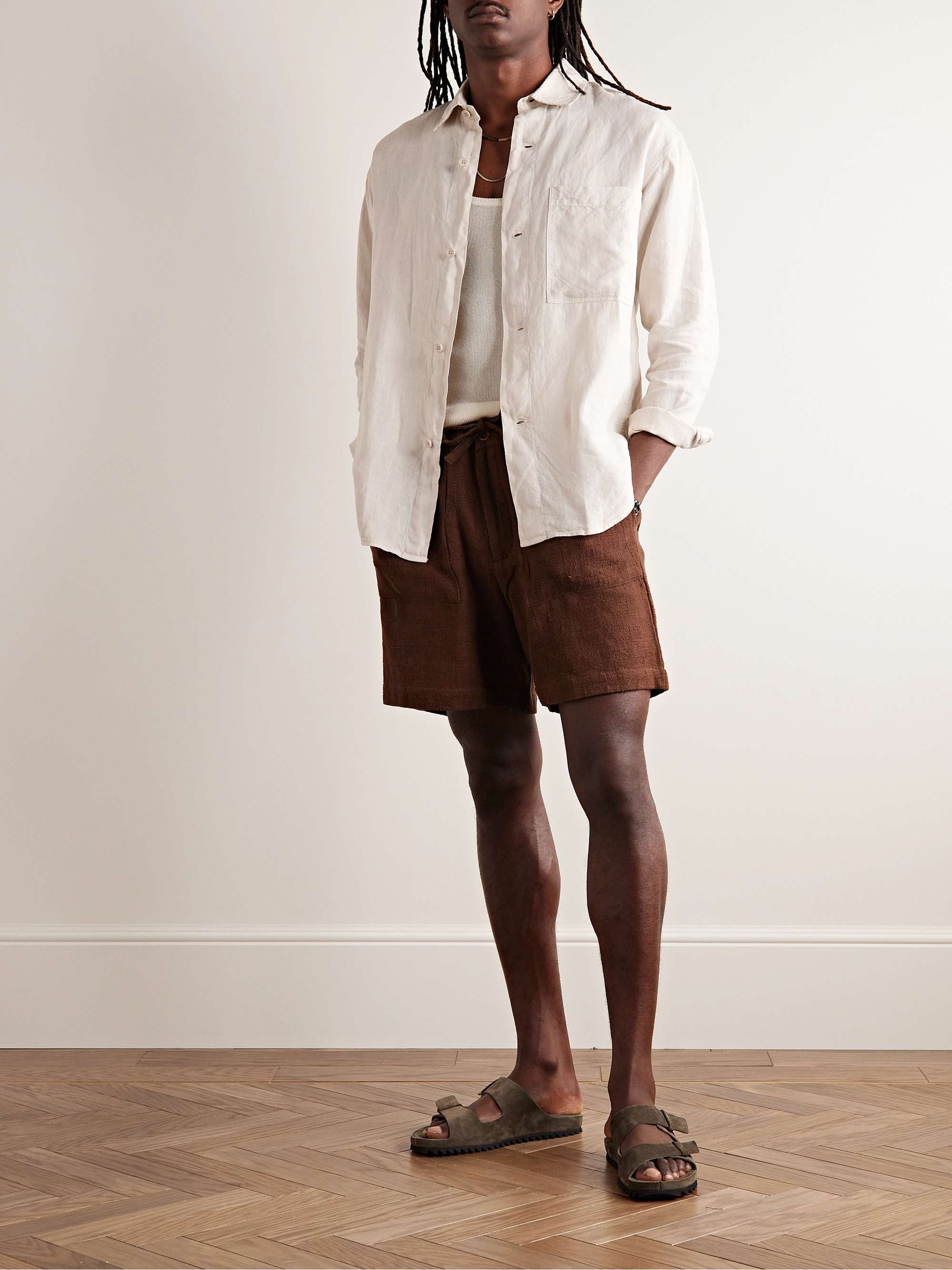 NN07 Adwin Linen Shirt