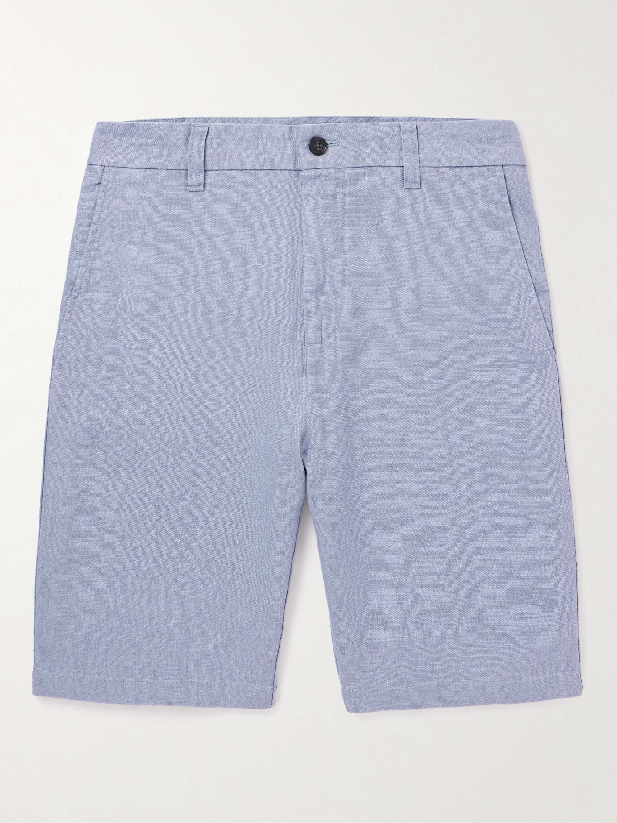 NN07 Crown 1196 Straight-Leg Linen Shorts for Men | MR PORTER