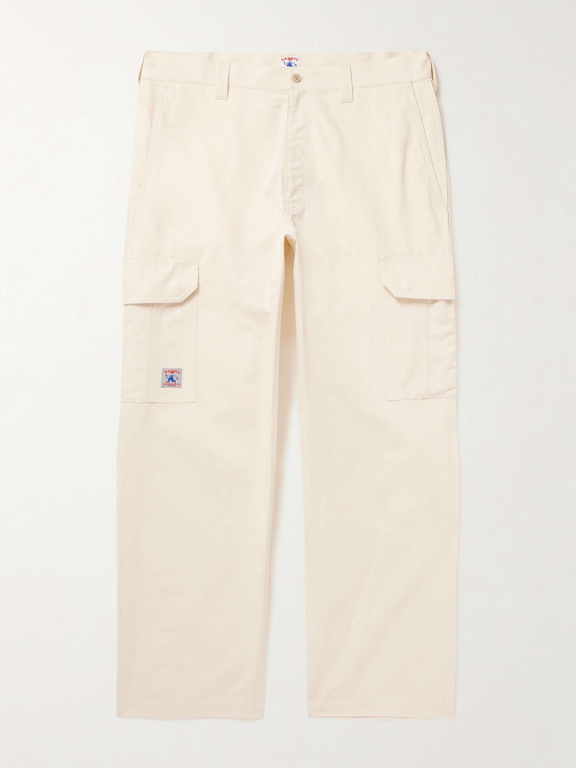 RANDY'S GARMENTS Straight-Leg Cotton-Ripstop Cargo Trousers