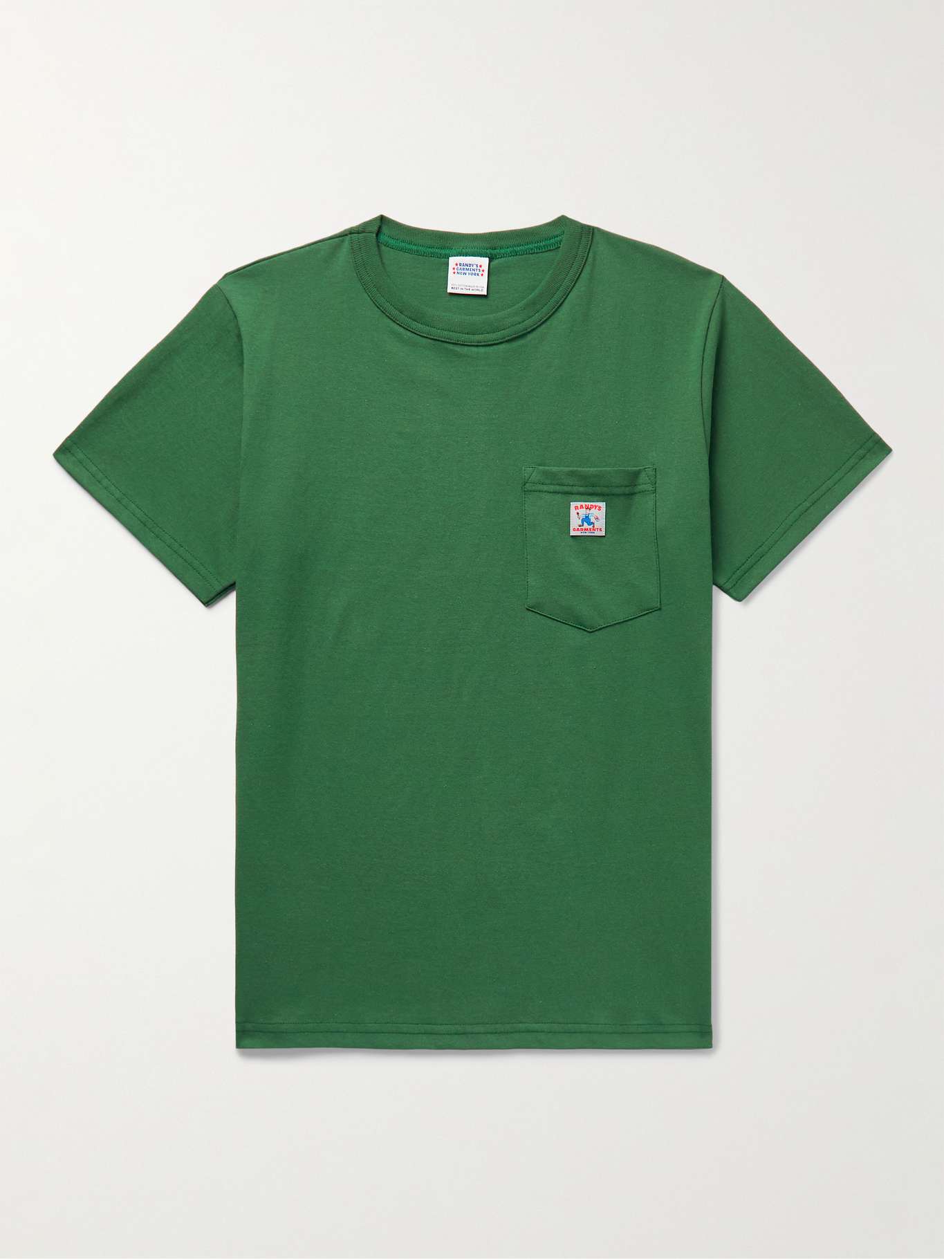 RANDY'S GARMENTS Logo-Appliquéd Cotton-Jersey T-Shirt for Men | MR PORTER