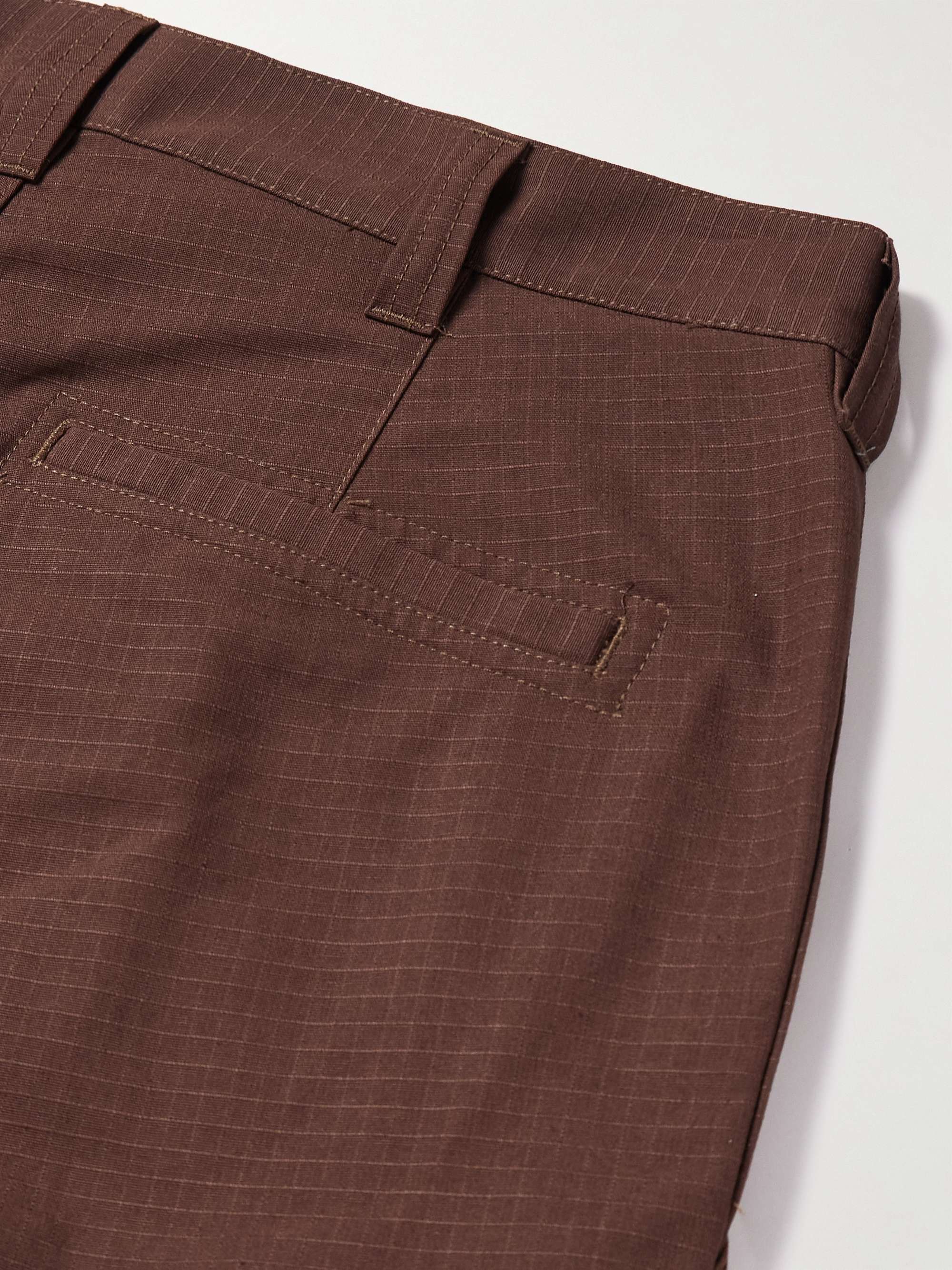 RANDY'S GARMENTS Straight-Leg Cotton-Ripstop Cargo Trousers