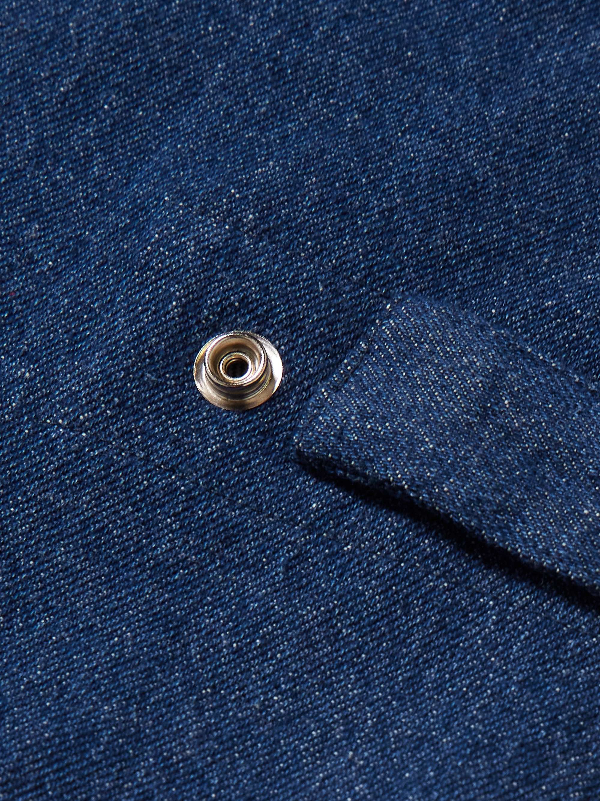 RANDY'S GARMENTS Corduroy-Trimmed Cotton-Canvas Jacket