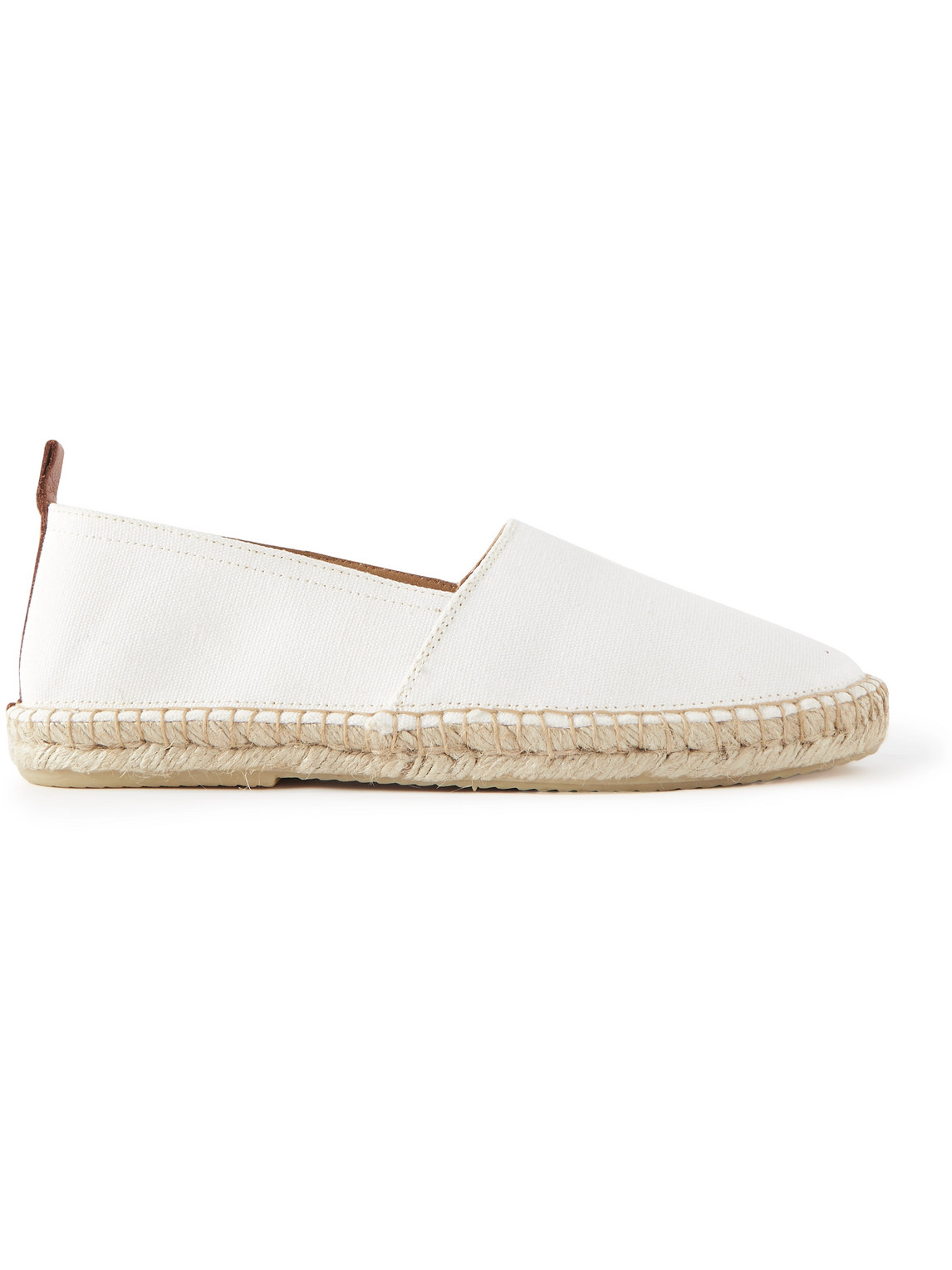 Frescobol Carioca Helio Cotton-canvas Espadrilles In White