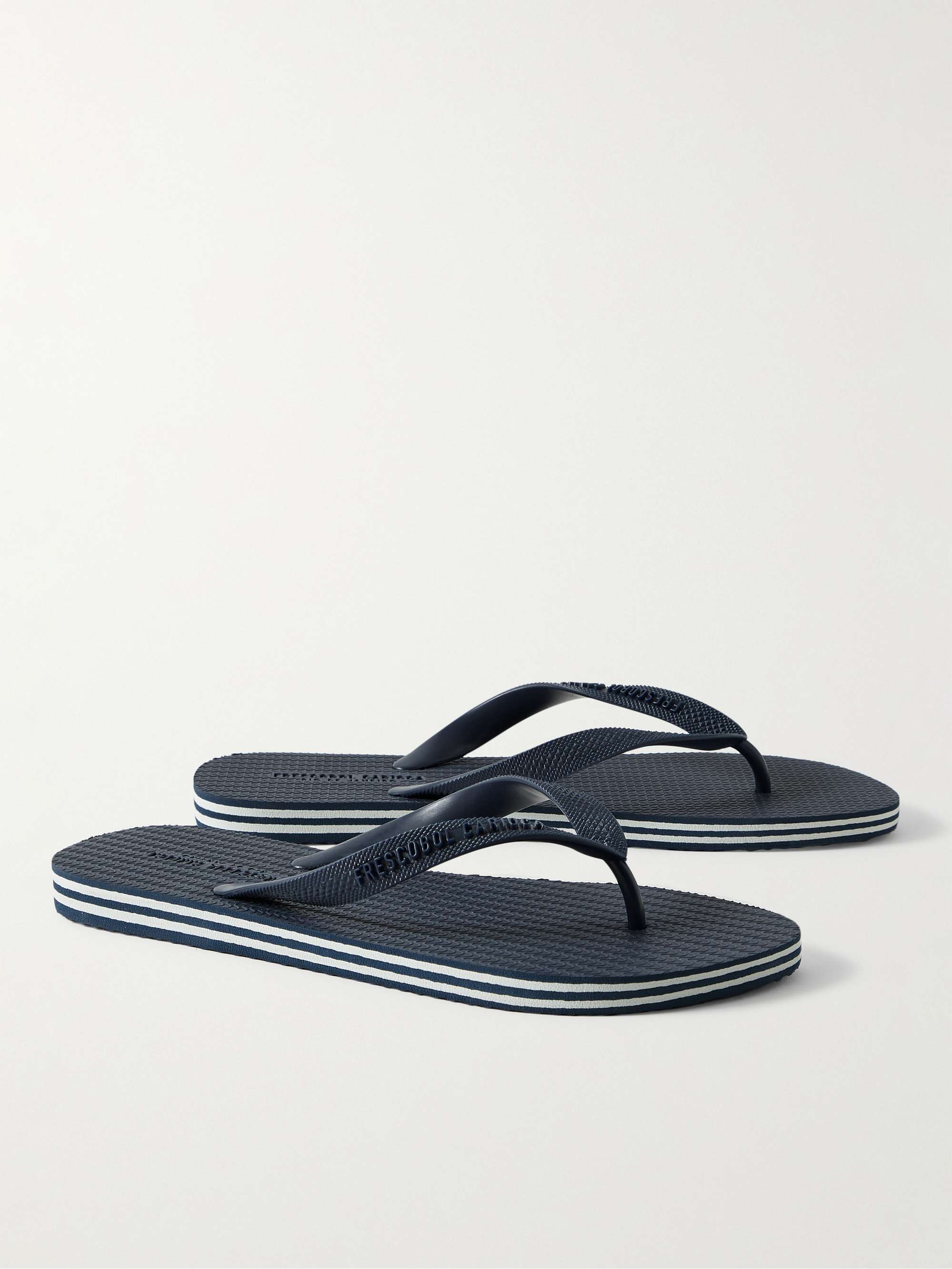 FRESCOBOL CARIOCA Fabio Logo-Embossed Rubber Flip Flops for Men | MR PORTER