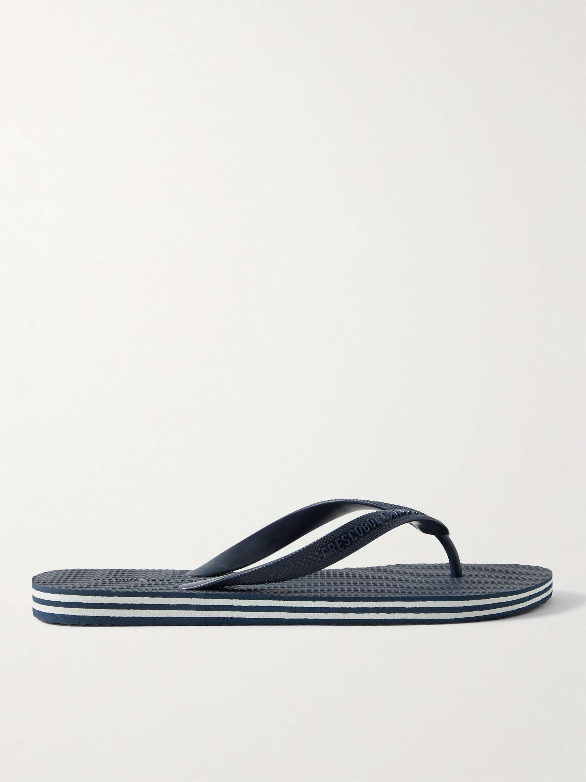 software Danmark Rejse FRESCOBOL CARIOCA Fabio Logo-Embossed Rubber Flip Flops | MR PORTER