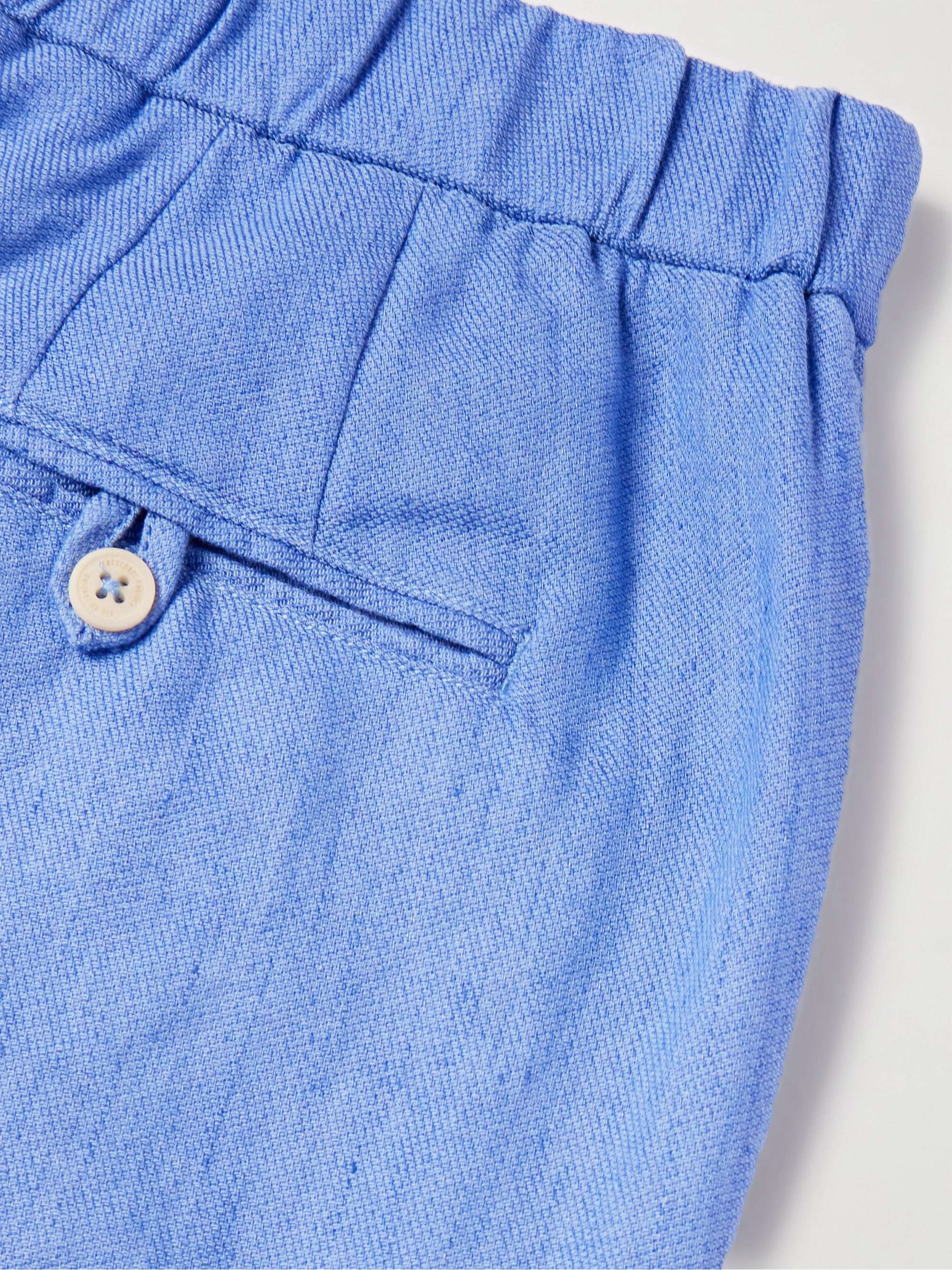 FRESCOBOL CARIOCA Felipe Slim-Fit Linen and Cotton-Blend Drawstring Shorts