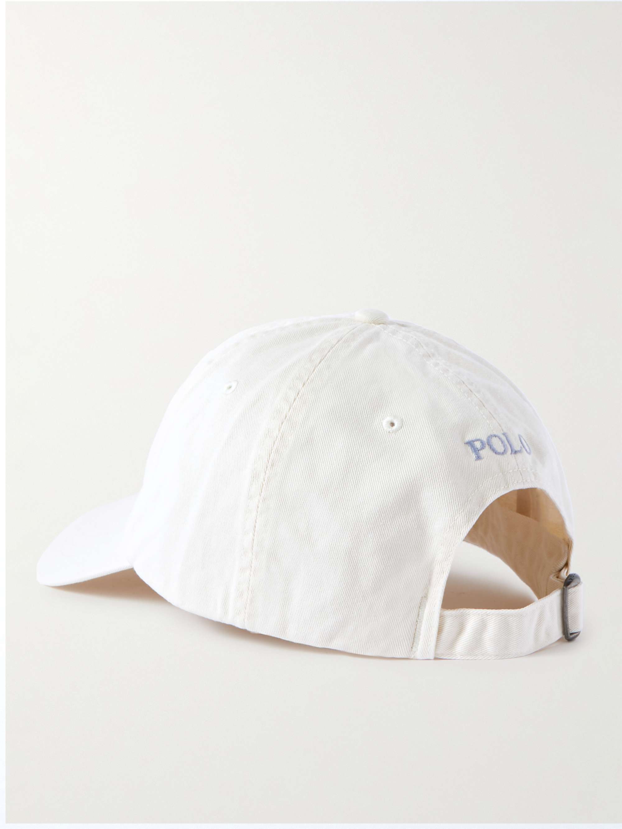 POLO RALPH LAUREN Logo-Embroidered Cotton-Twill Baseball Cap