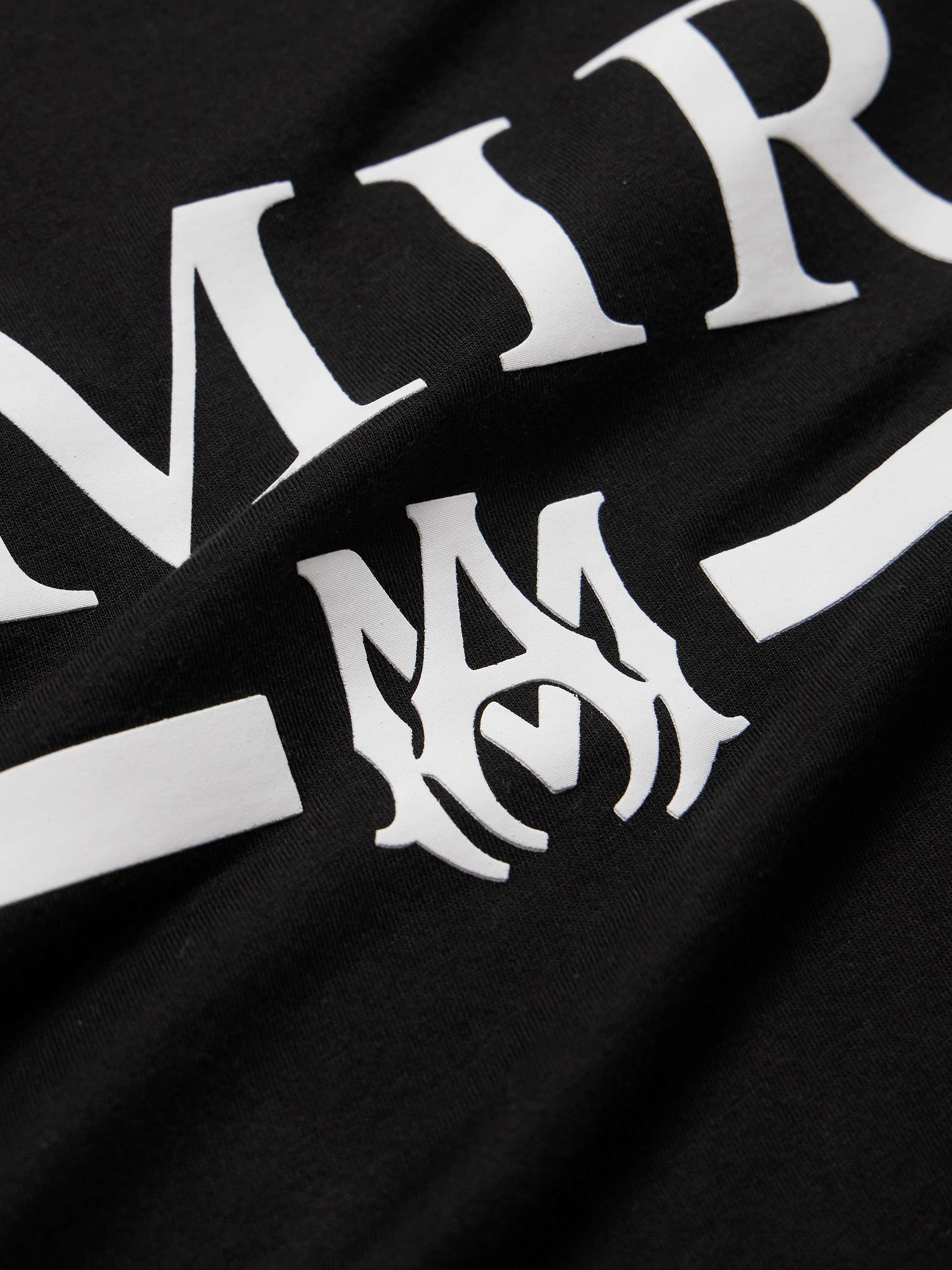 AMIRI Logo-Appliquéd Cotton-Jersey T-Shirt for Men | MR PORTER