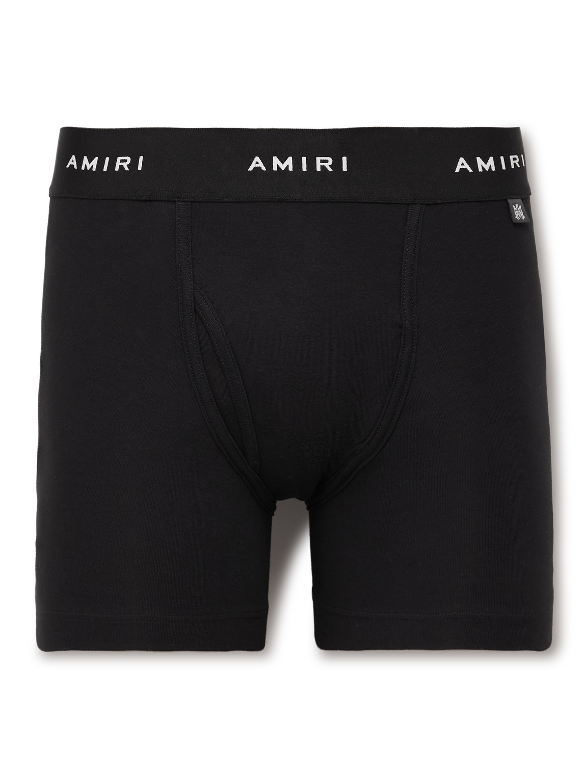 Amiri Stretch-cotton Boxer Briefs In Black