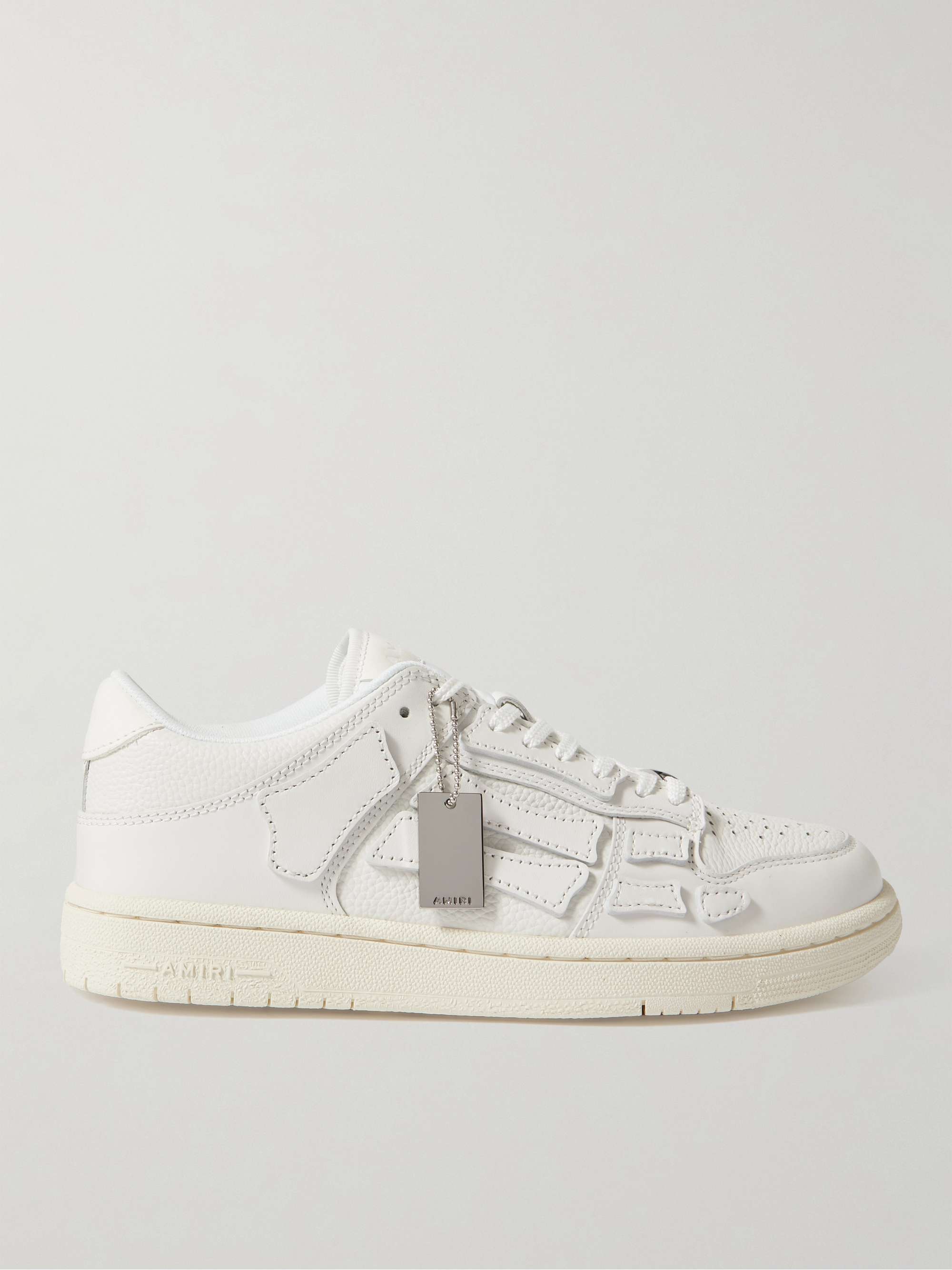 AMIRI Skel-Top Leather Sneakers for Men | MR PORTER